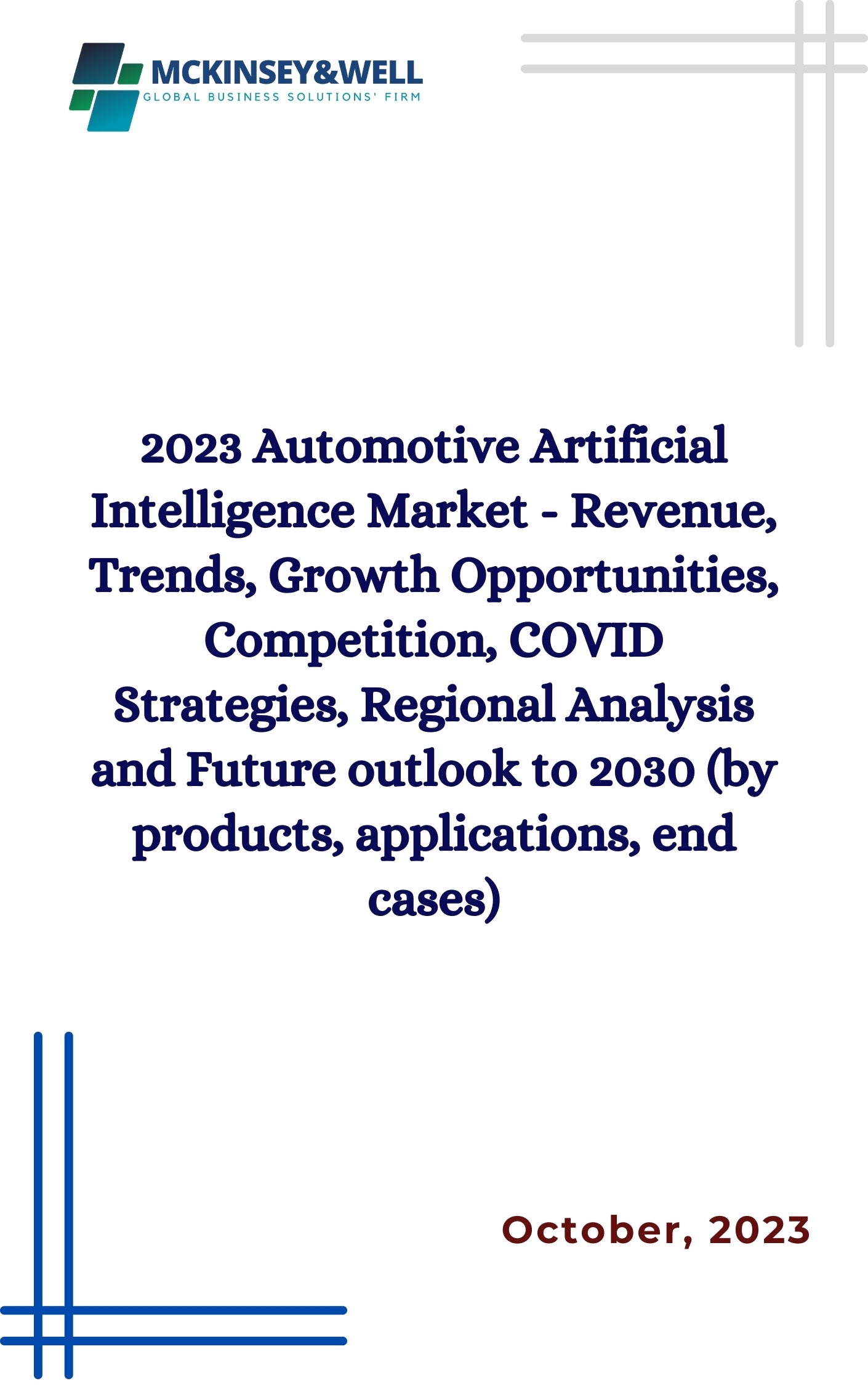 Artificial Intelligence market size 2030