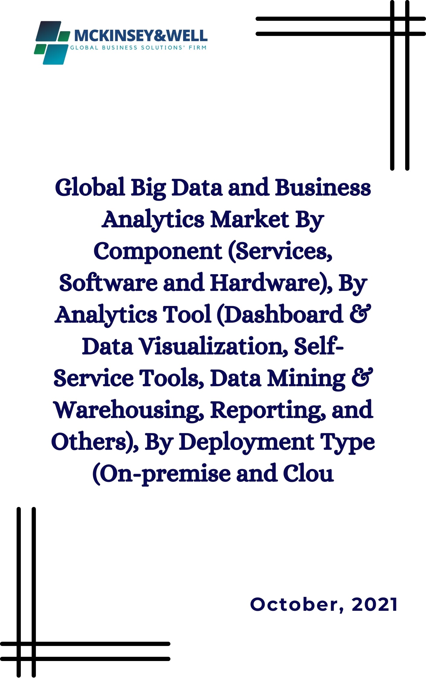 Global Big Data and Business Analytics Market By Component