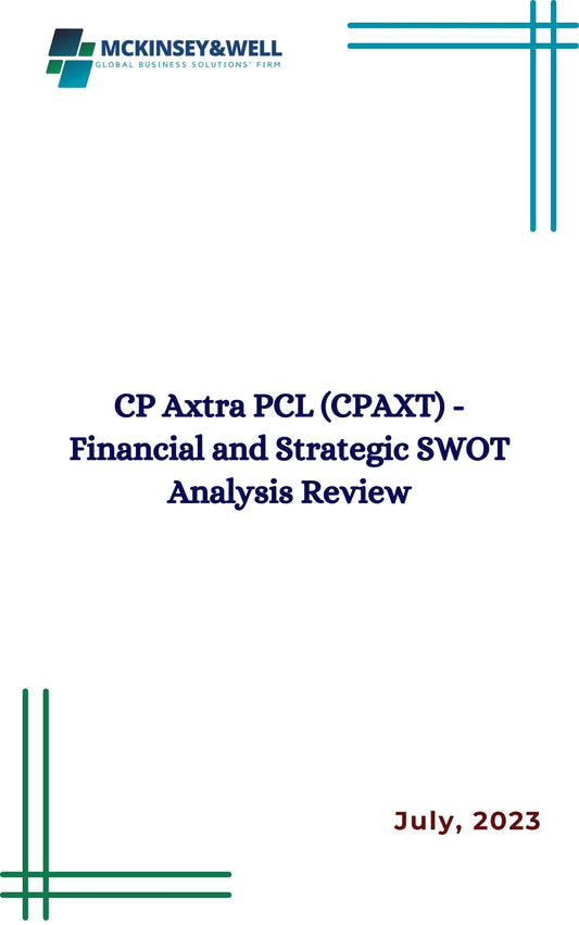 CP Axtra PCL (CPAXT) - Financial and Strategic SWOT Analysis Review