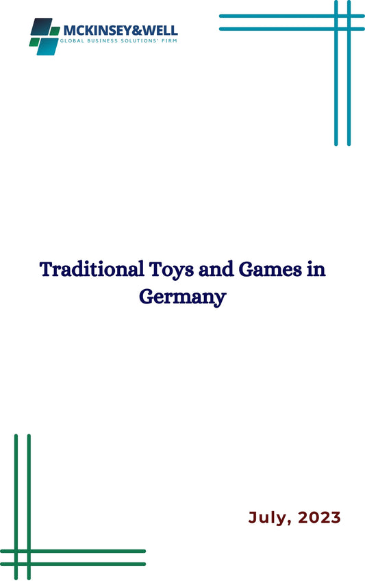 Traditional Toys and Games in Germany