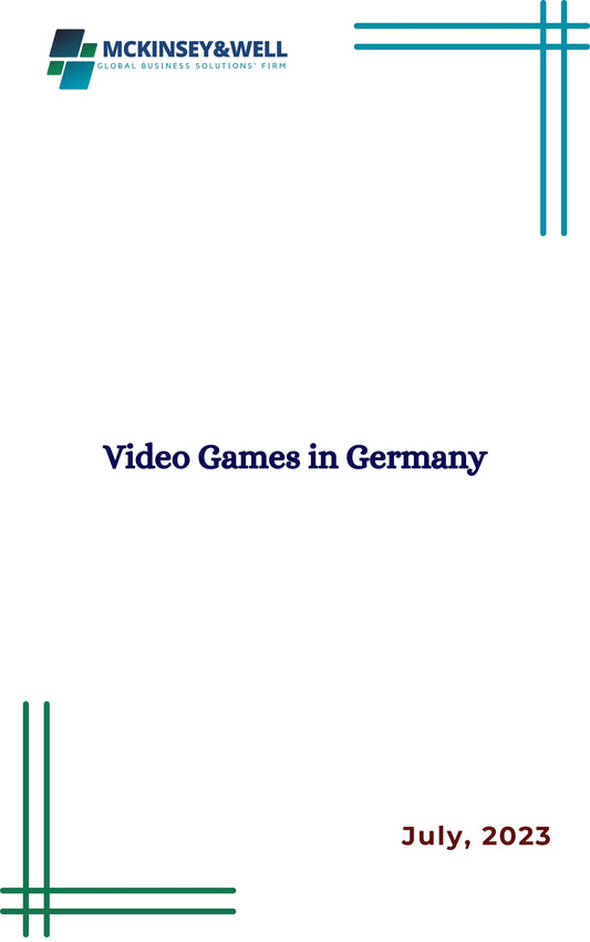 Video Games in Germany