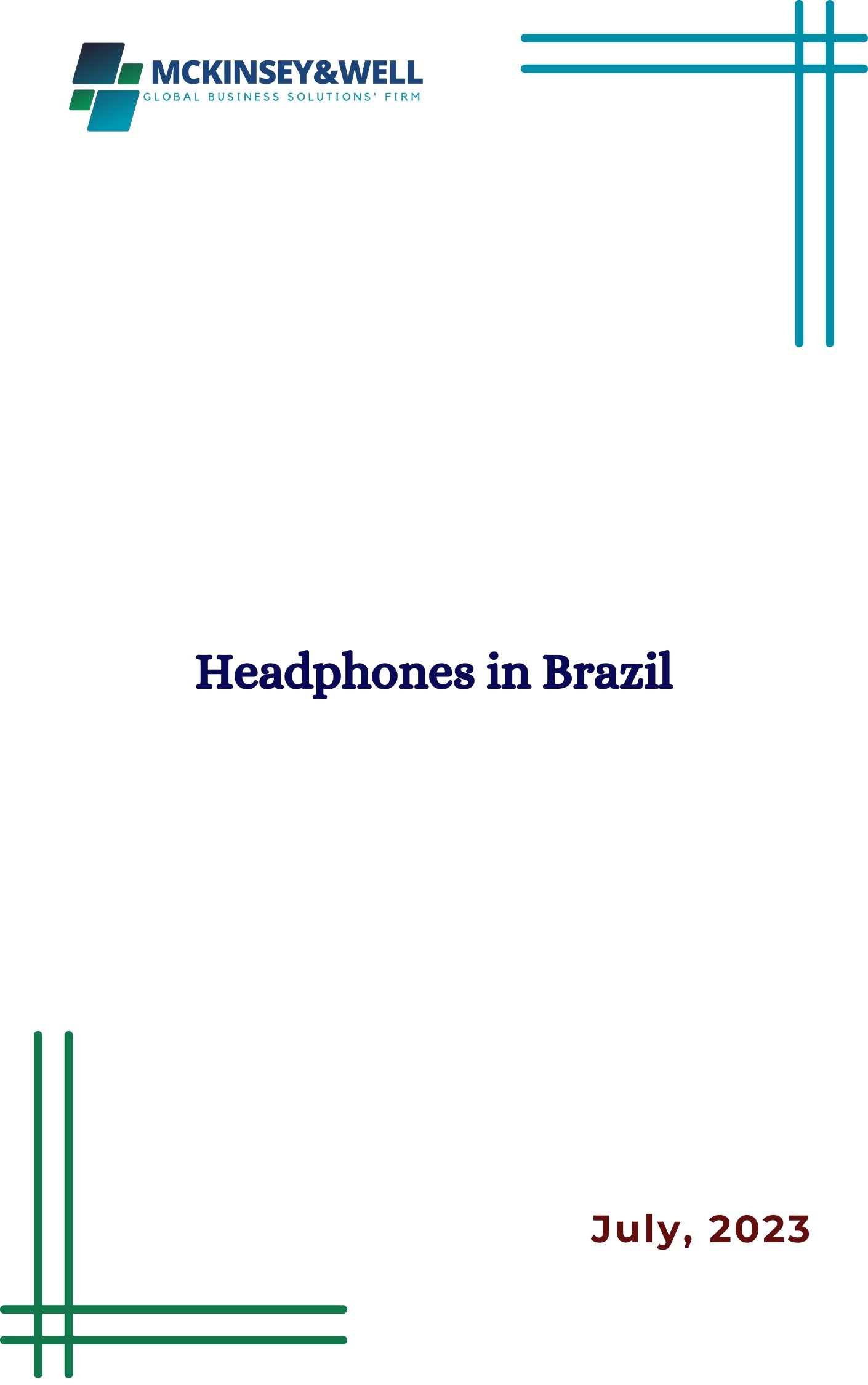 Headphones in Brazil