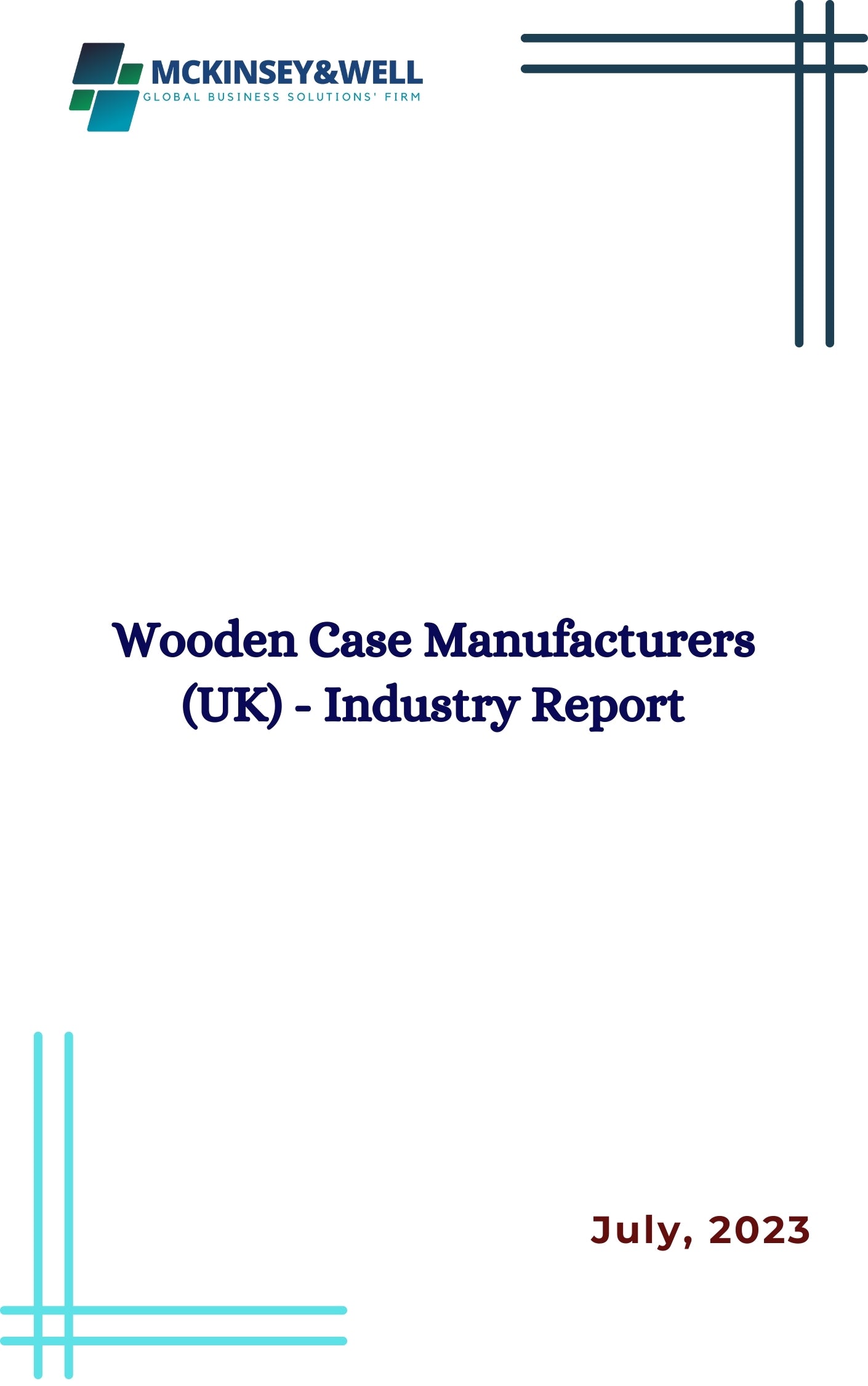 Wooden Case Manufacturers (UK) - Industry Report