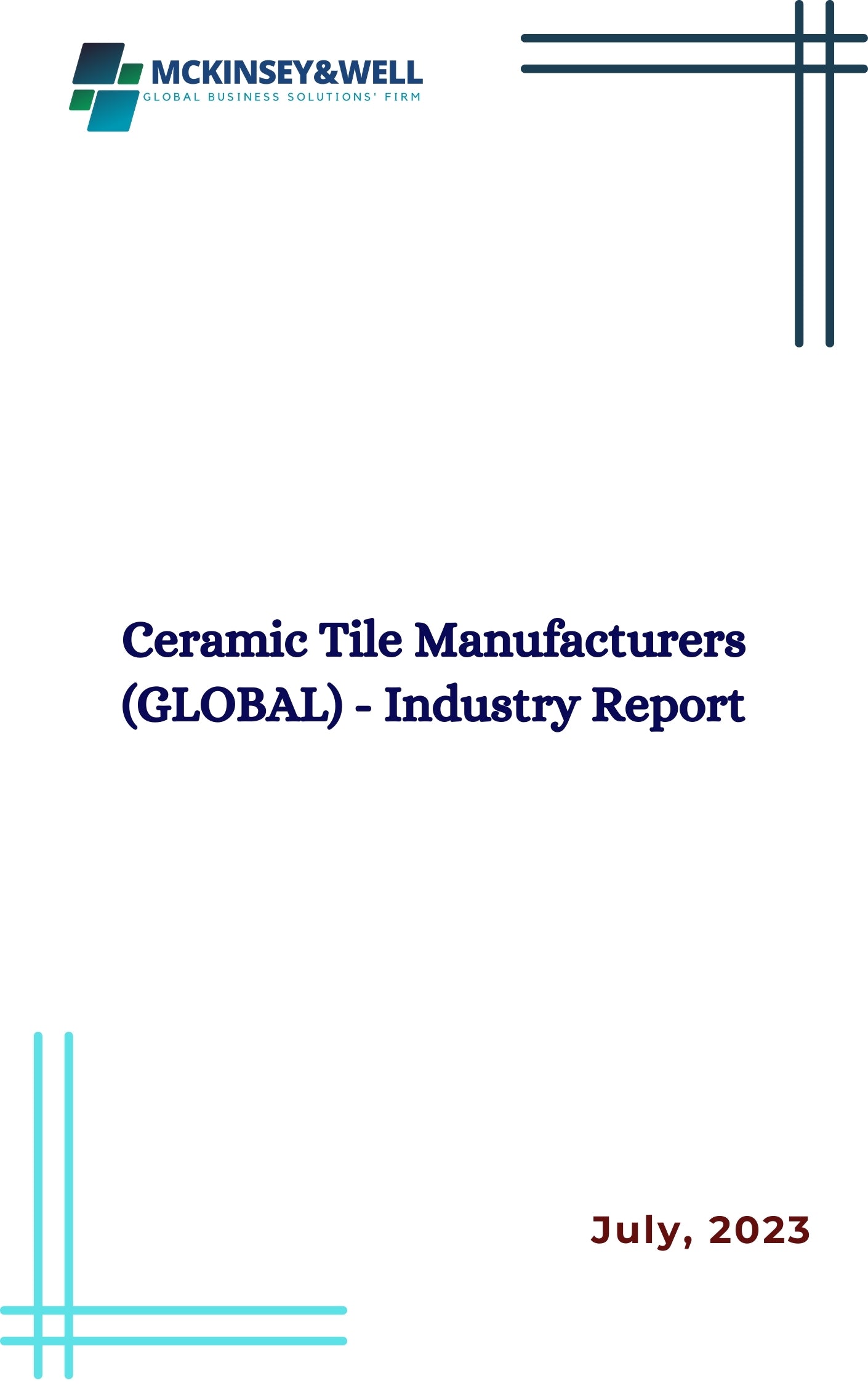 Ceramic Tile Manufacturers (GLOBAL) - Industry Report