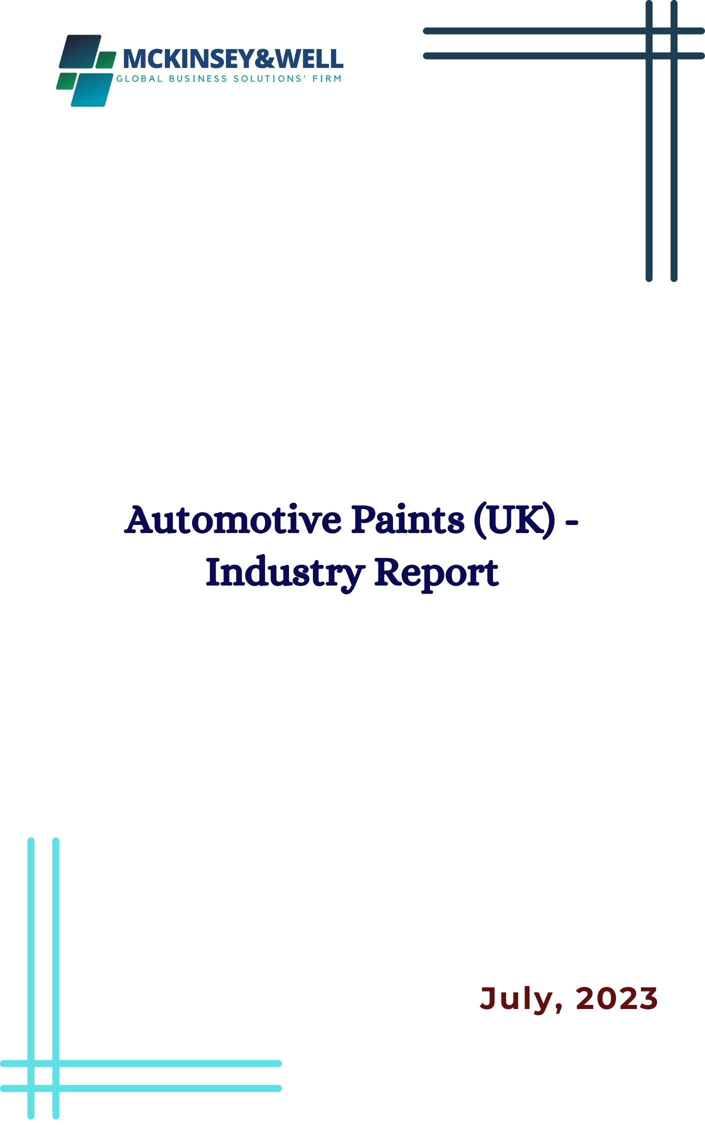 Automotive Paints (UK) - Industry Report