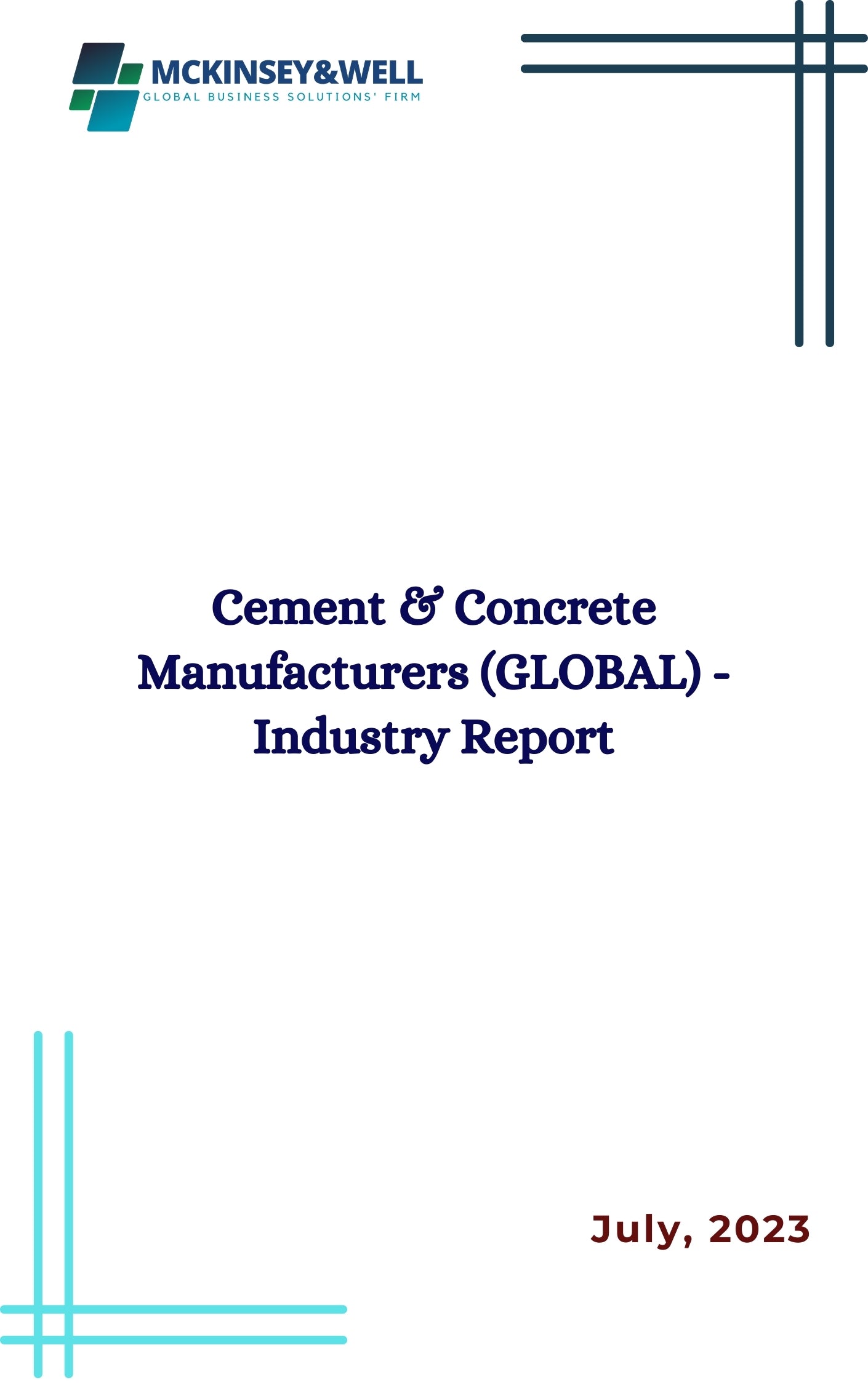 Cement & Concrete Manufacturers (GLOBAL) - Industry Report