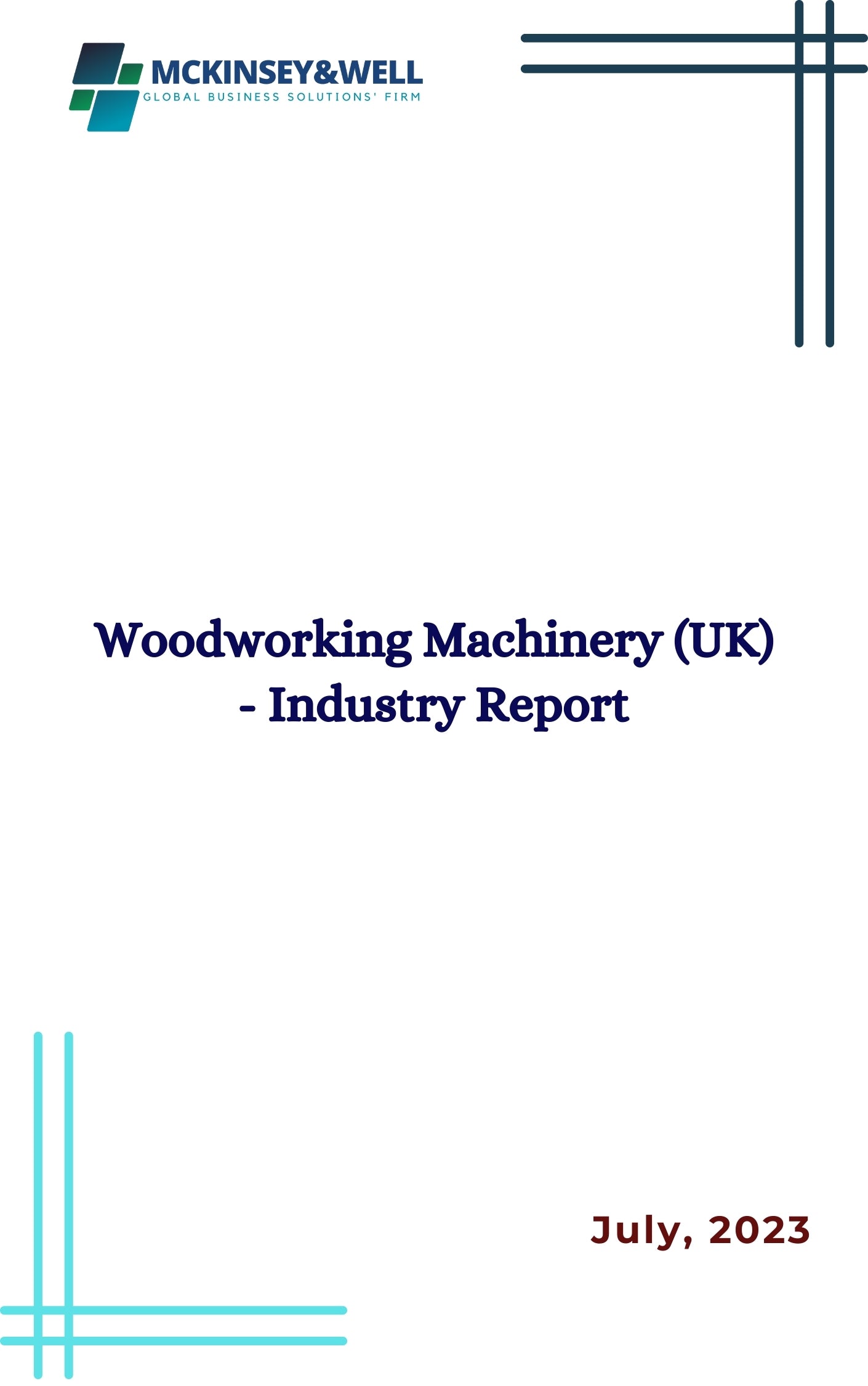 Woodworking Machinery (UK) - Industry Report