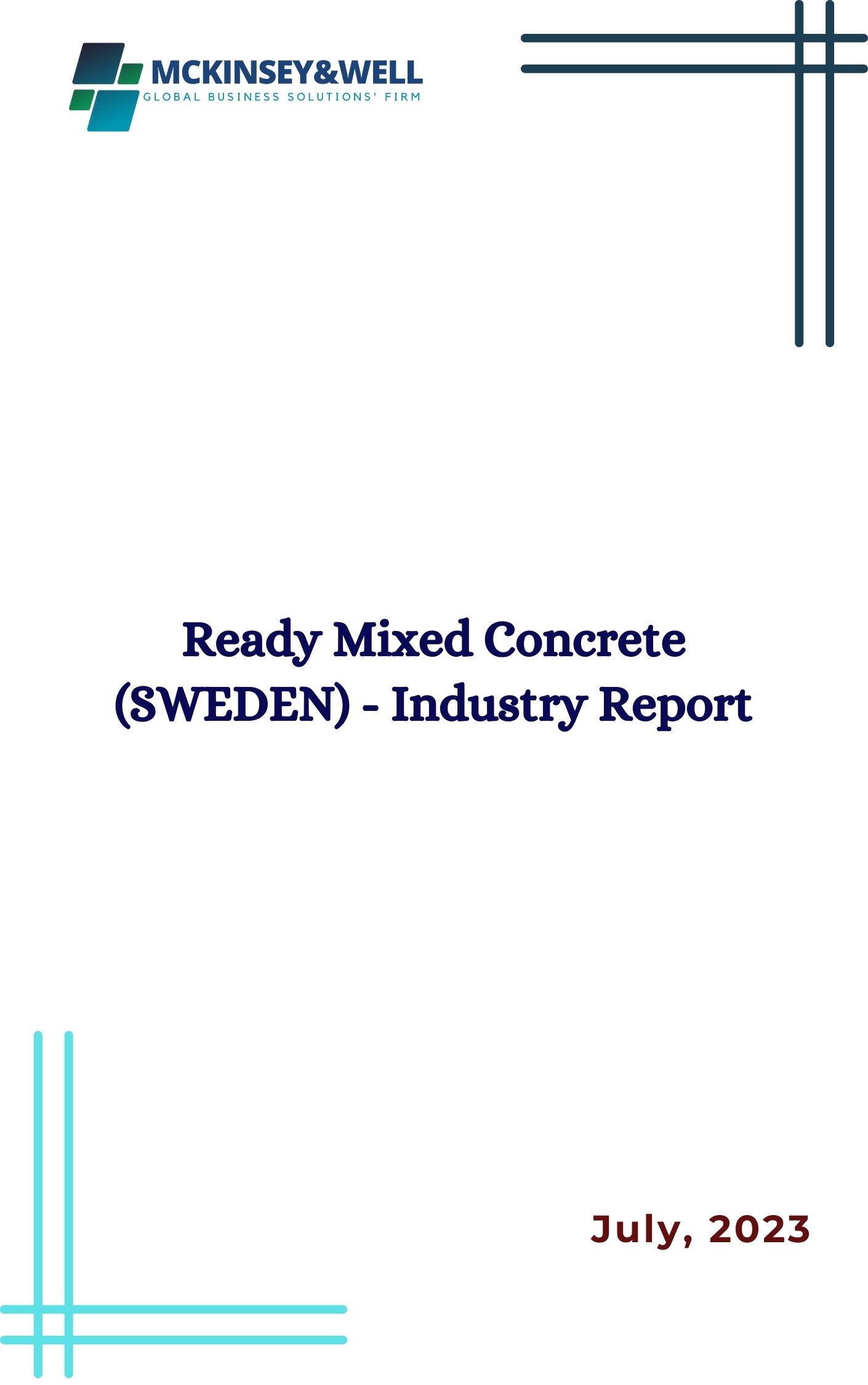 Ready Mixed Concrete (SWEDEN) - Industry Report