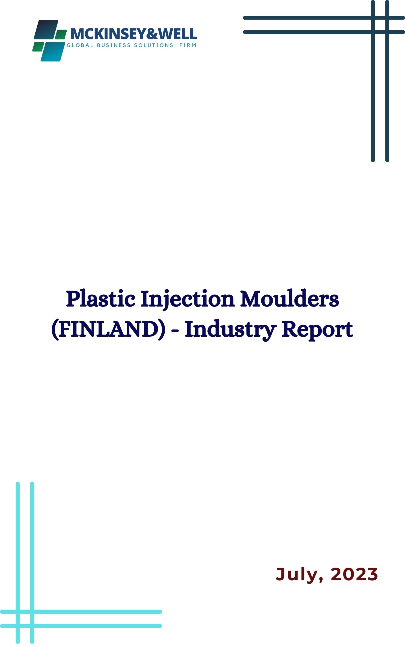 Plastic Injection Moulders (FINLAND) - Industry Report