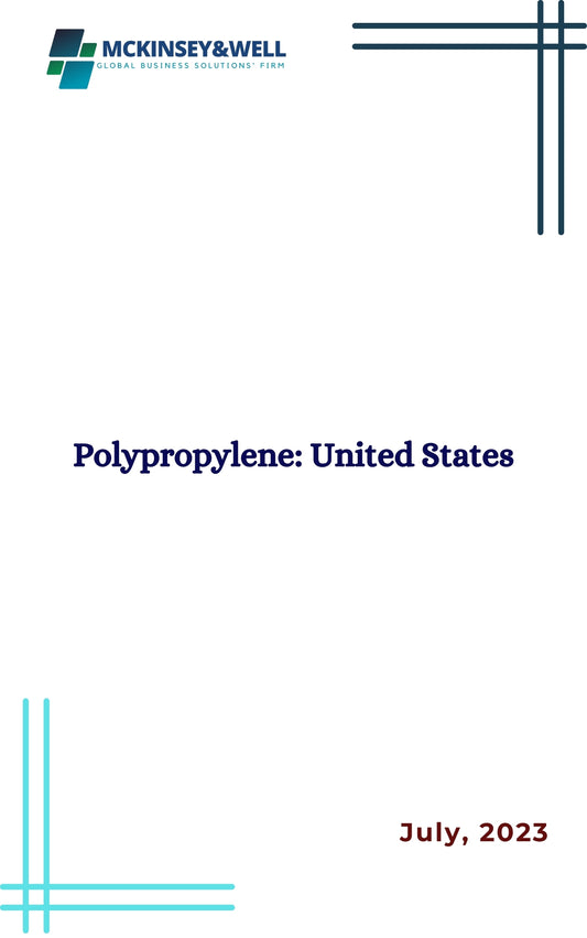 Polypropylene: United States