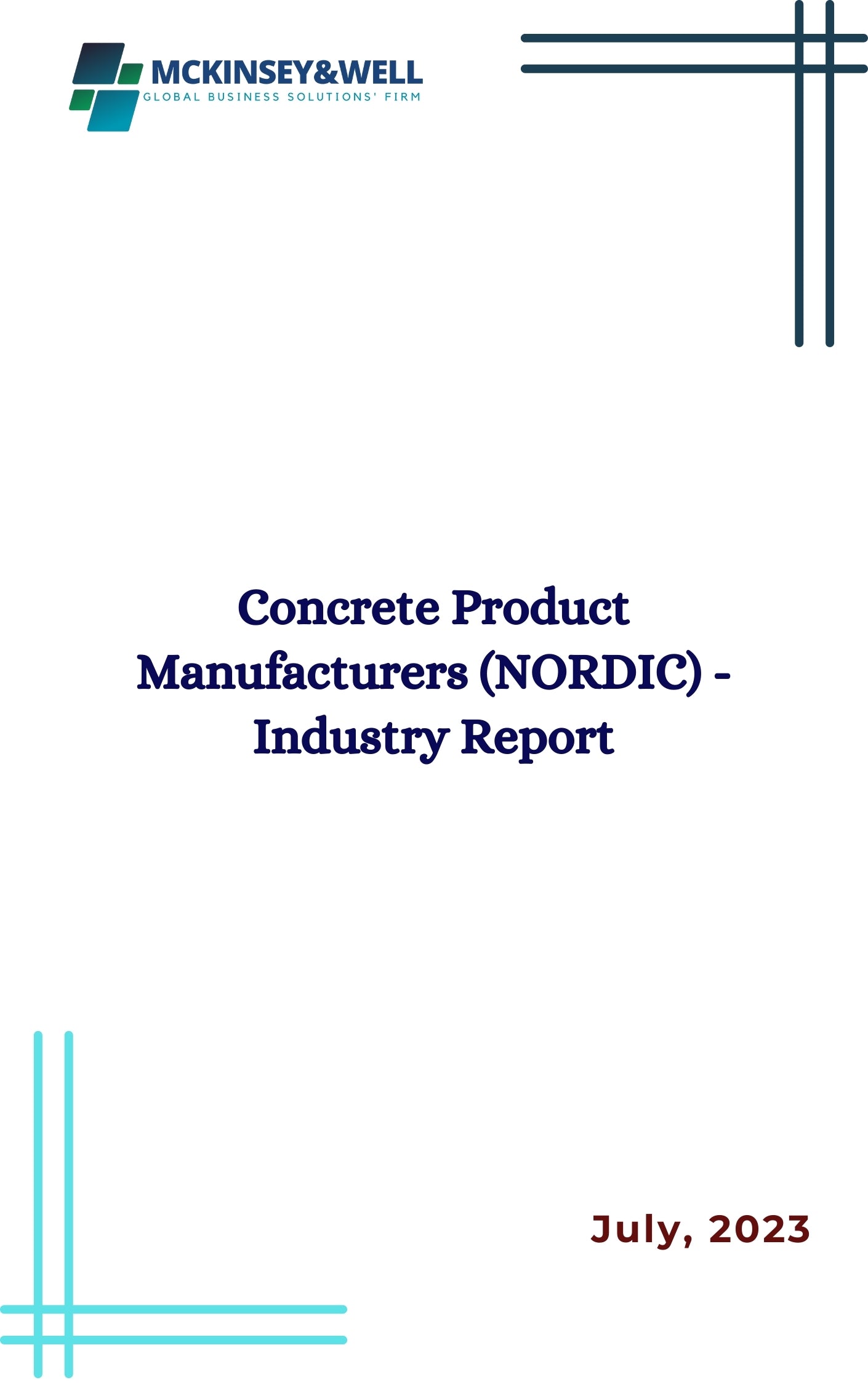 Concrete Product Manufacturers (NORDIC) - Industry Report