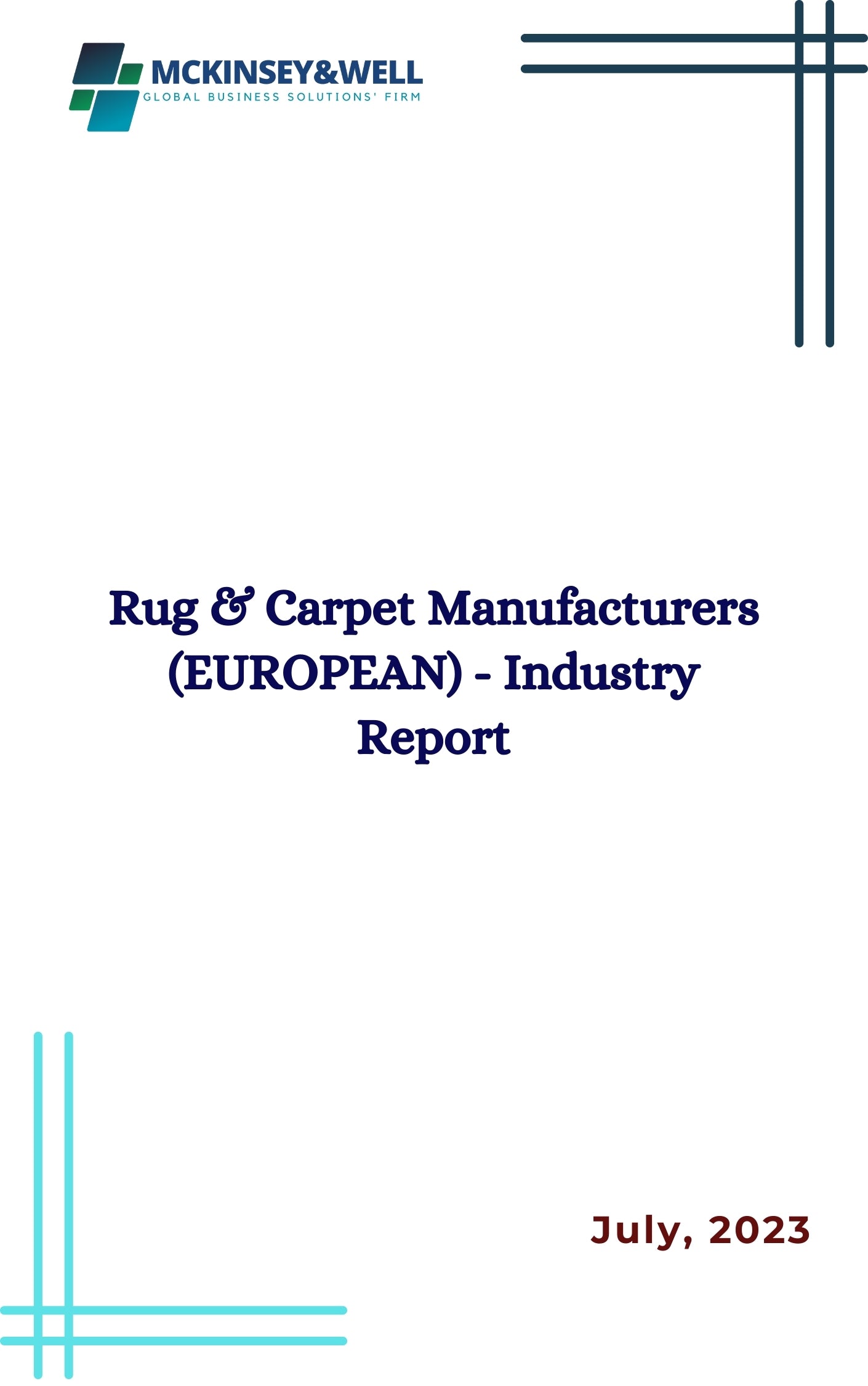 Rug & Carpet Manufacturers (EUROPEAN) - Industry Report