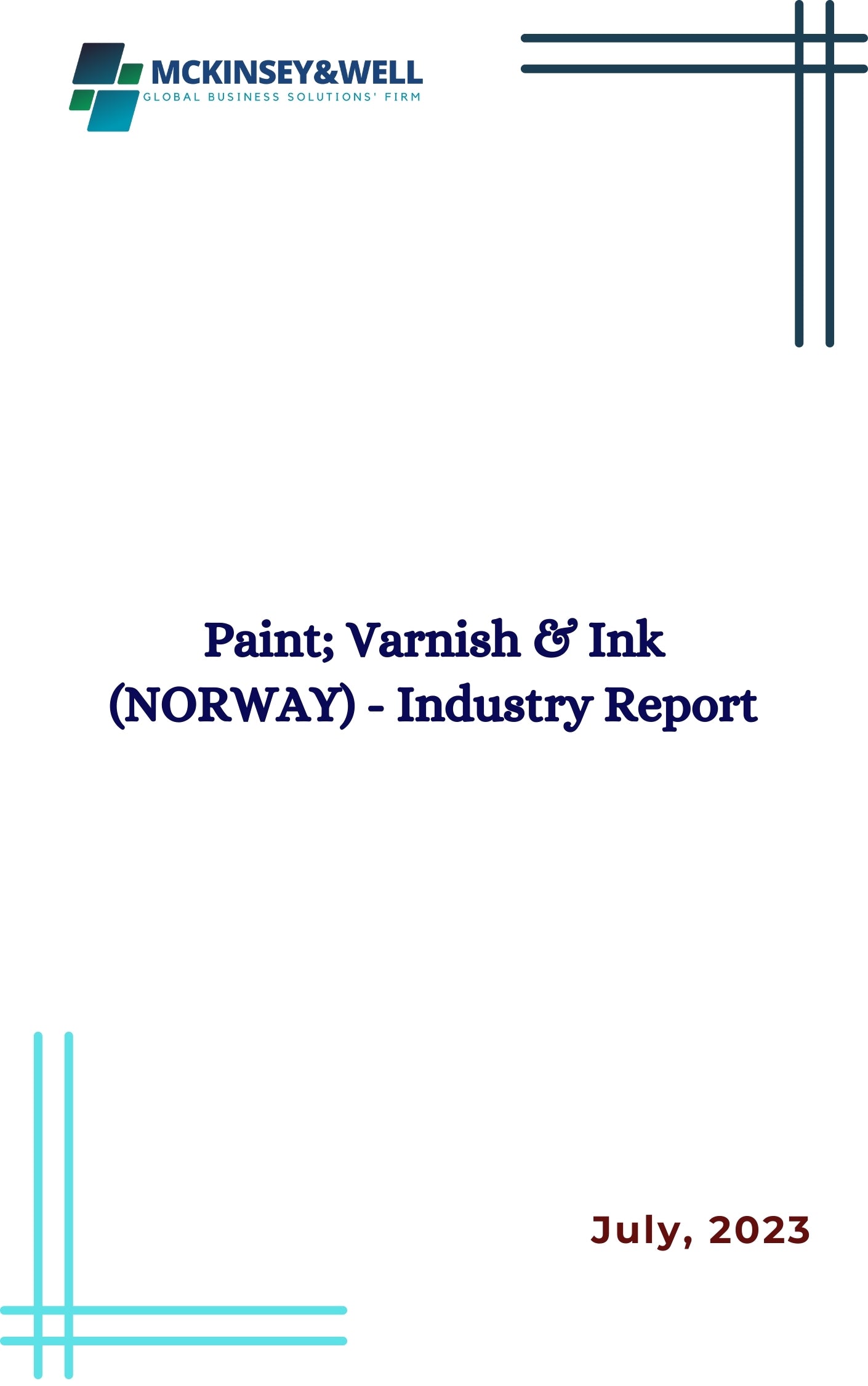 Paint; Varnish & Ink (NORWAY) - Industry Report