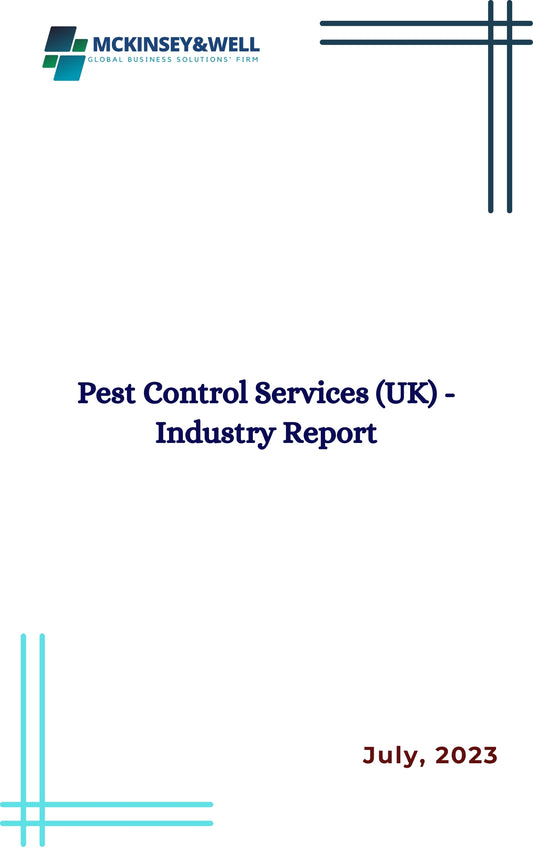 Pest Control Services (UK) - Industry Report