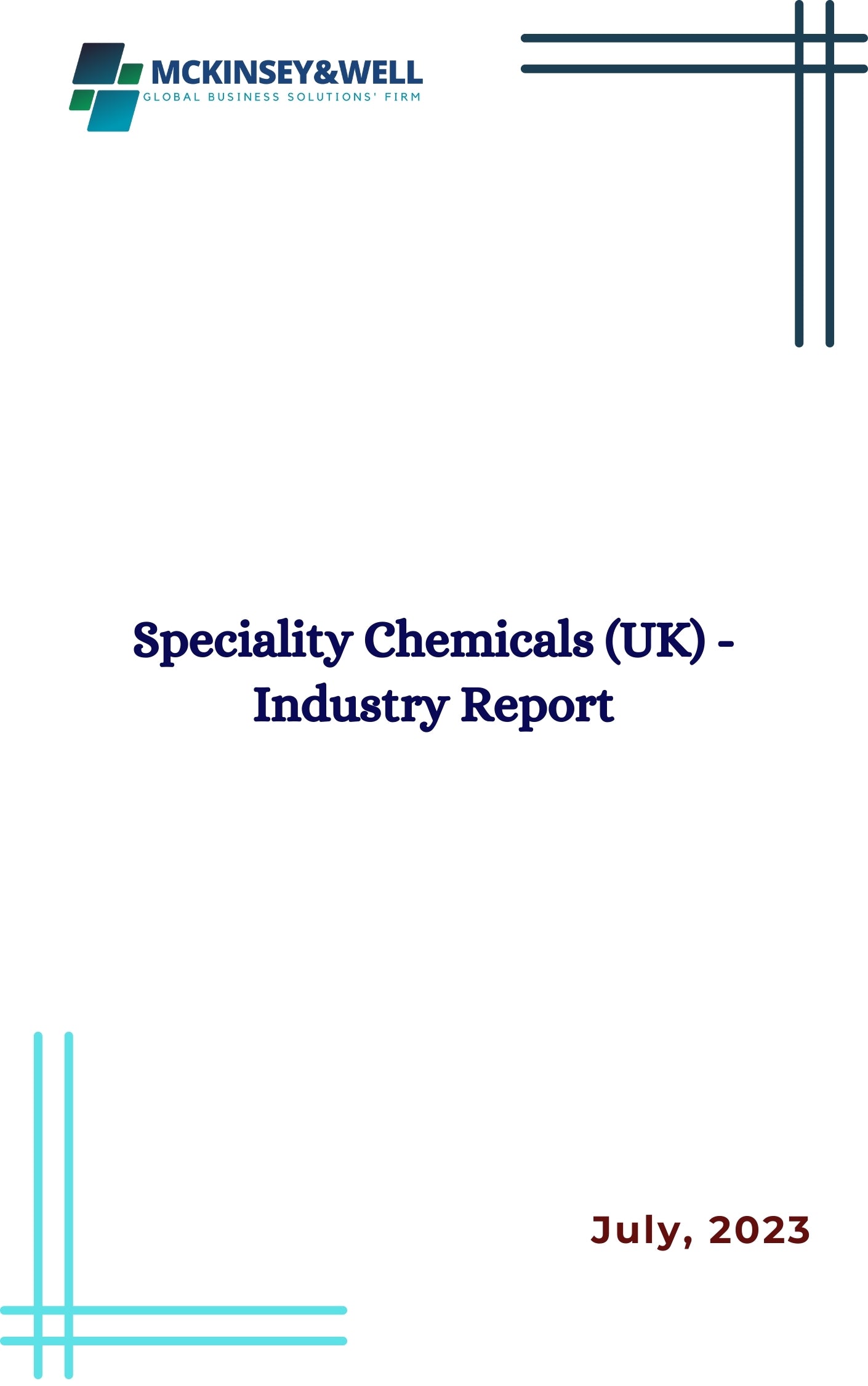 Speciality Chemicals (UK) - Industry Report