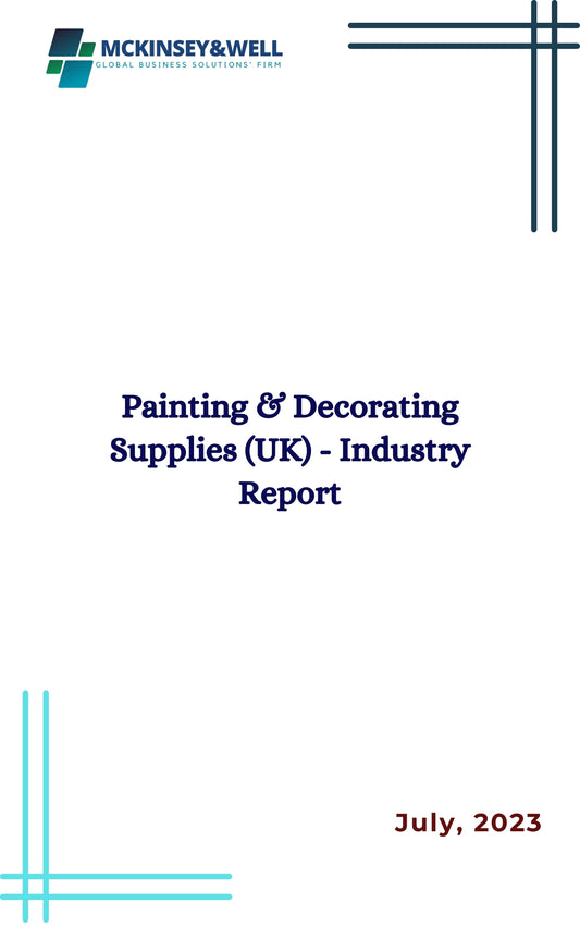 Painting & Decorating Supplies (UK) - Industry Report