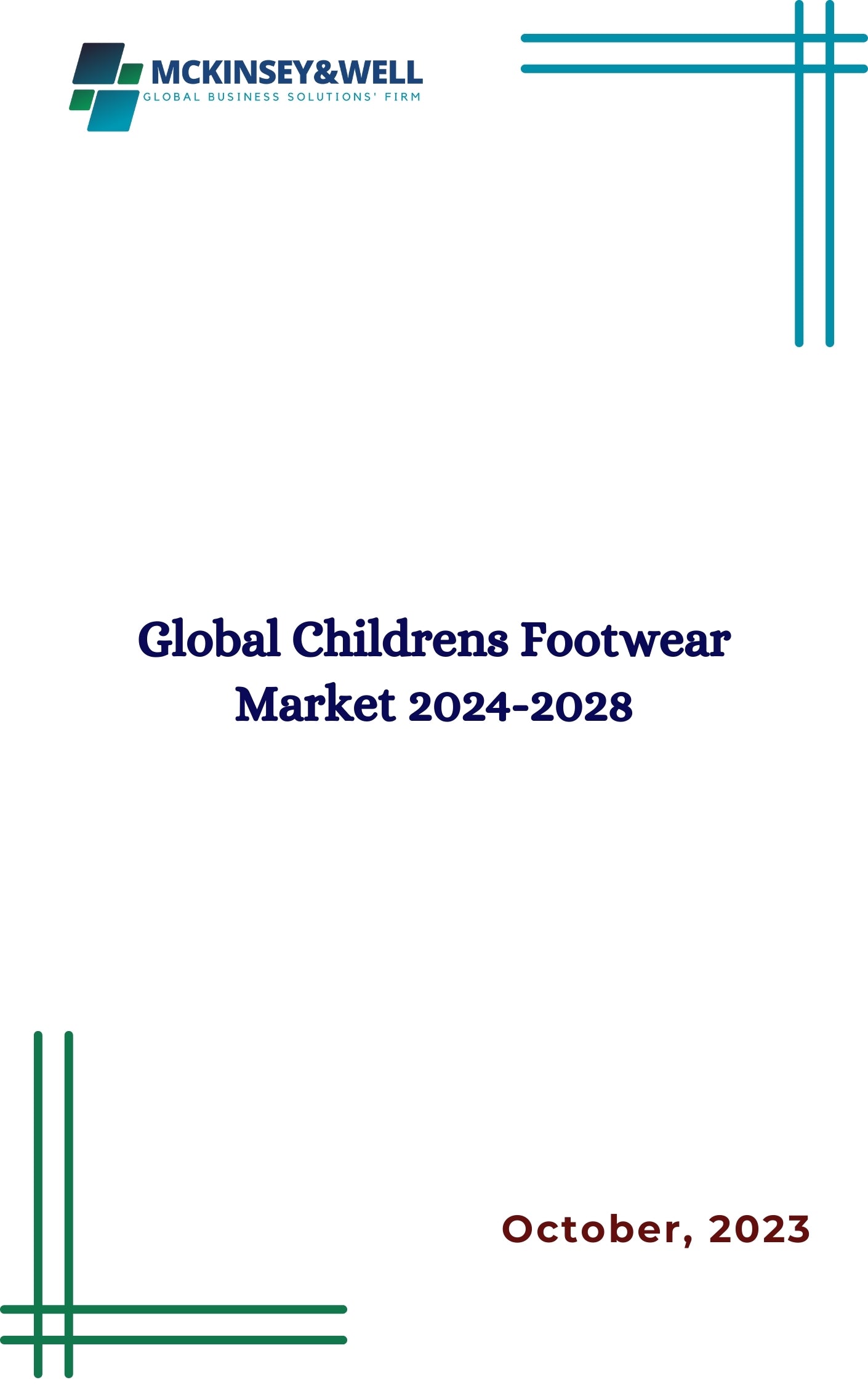 Global Childrens Footwear Market 2024-2028