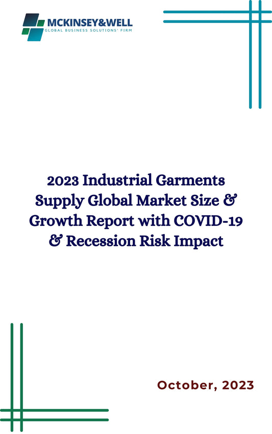 2023 Industrial Garments Supply Global Market Size & Growth Report with COVID-19 & Recession Risk Impact