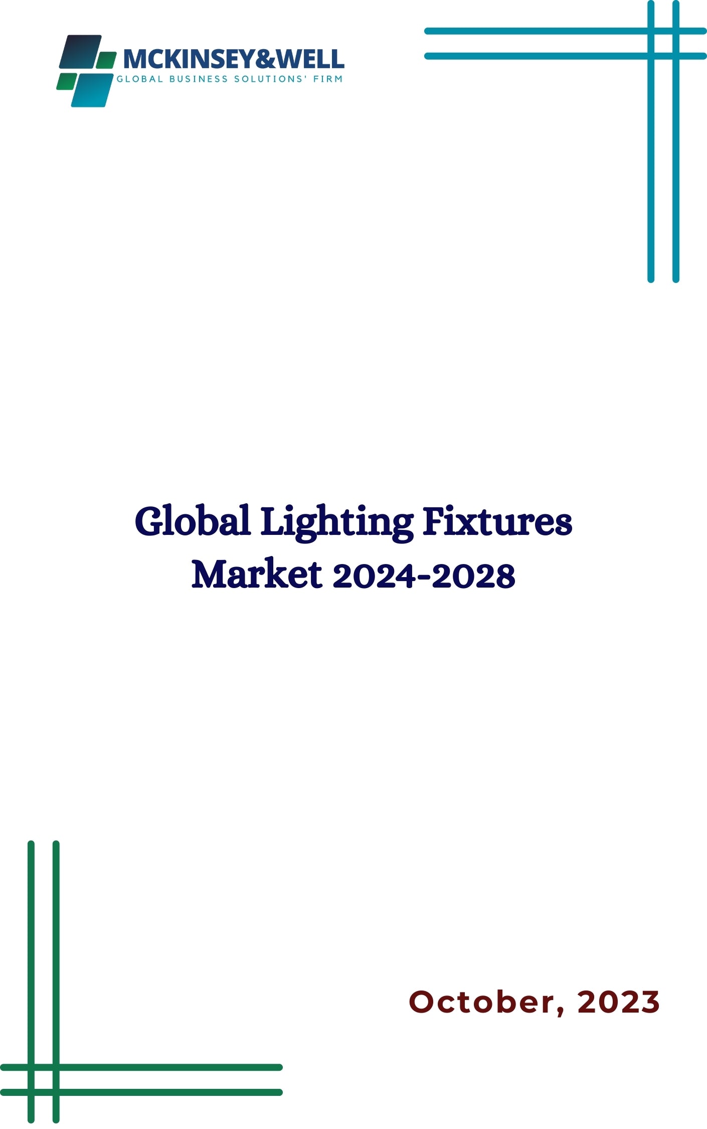 Global Lighting Fixtures Market 2024-2028