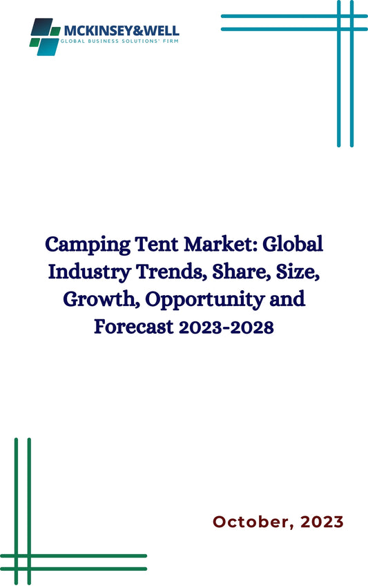 Camping Tent Market: Global Industry Trends, Share, Size, Growth, Opportunity and Forecast 2023-2028