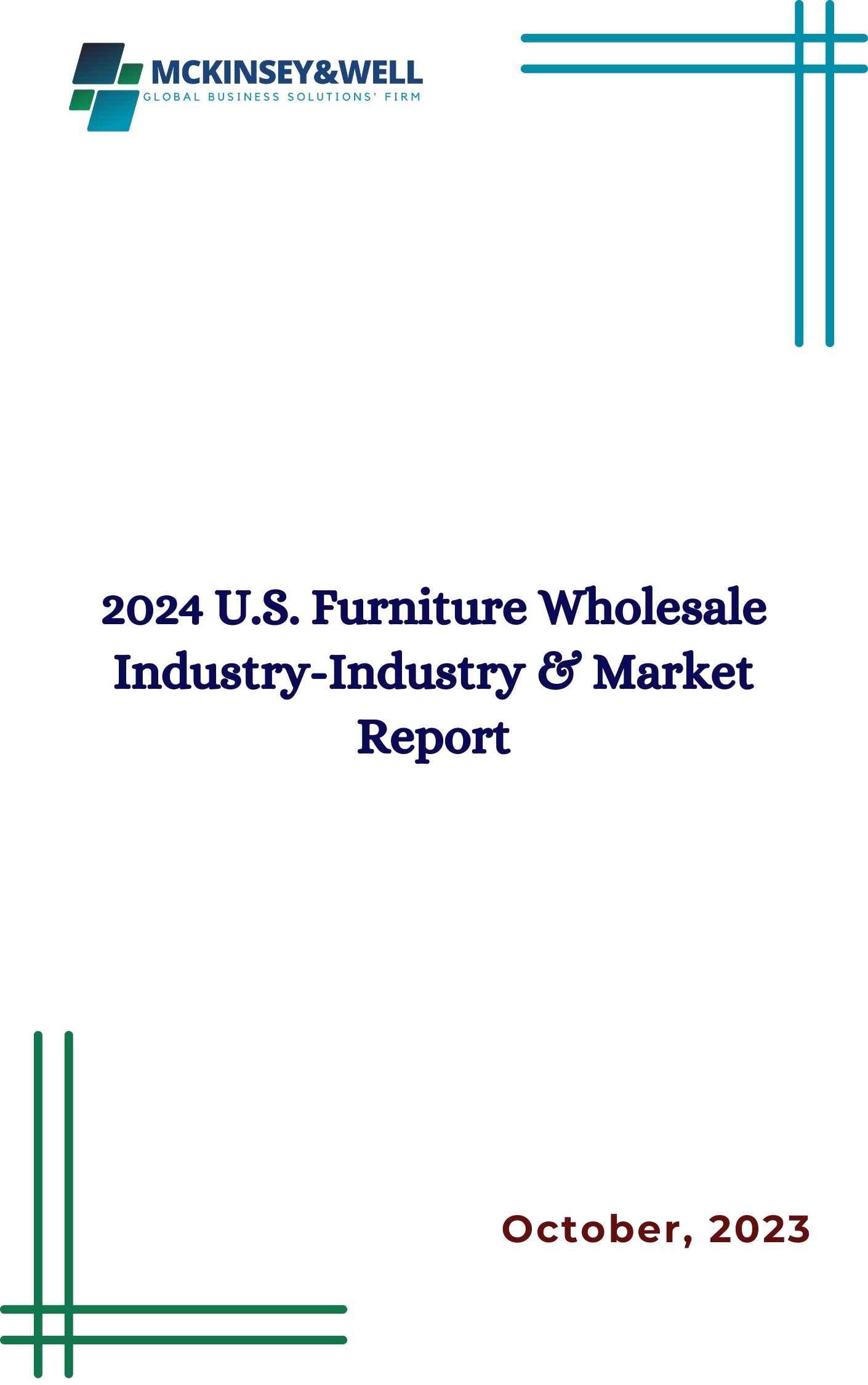 2024 U.S. Furniture Wholesale Industry-Industry & Market Report