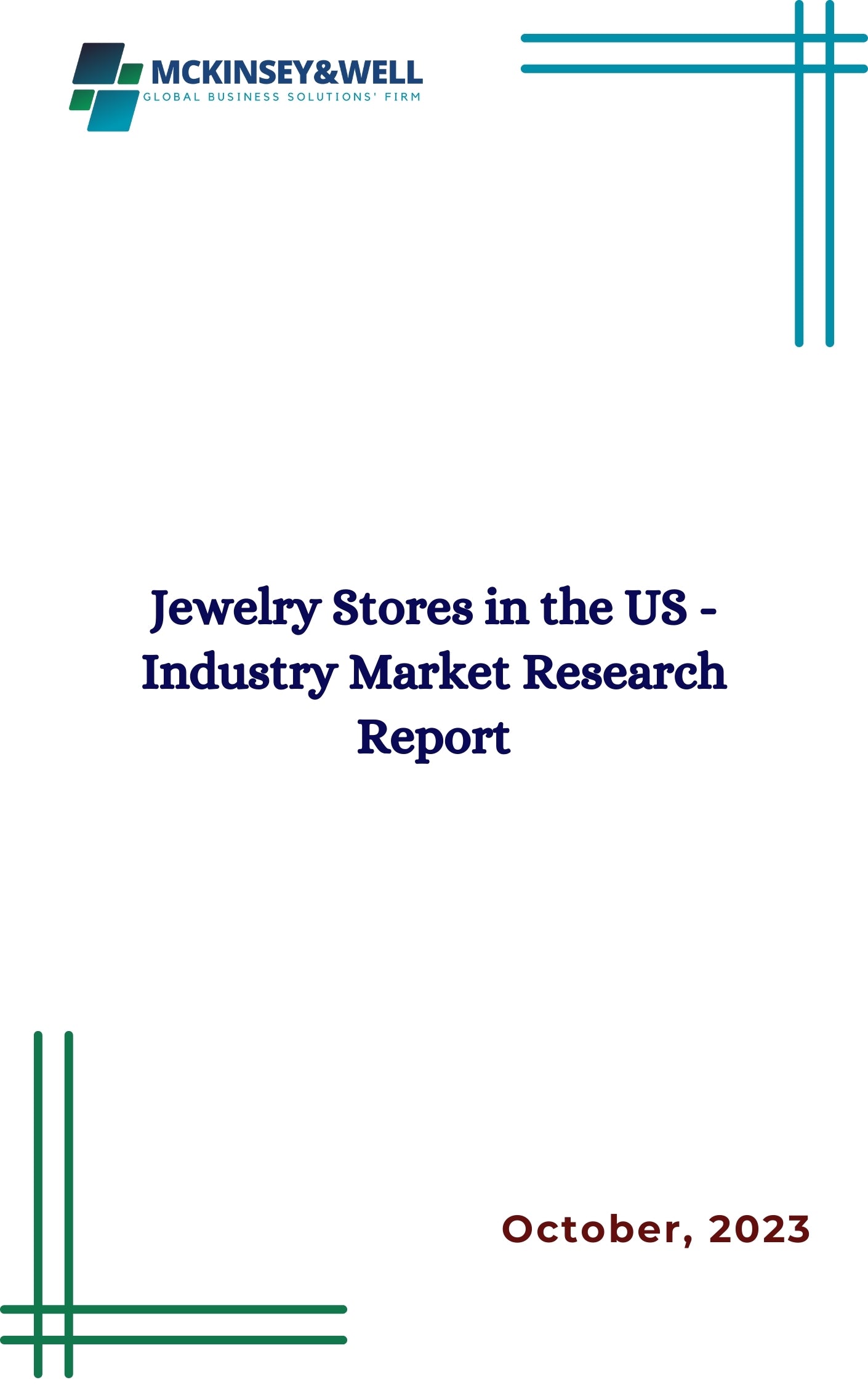 Jewelry Stores in the US - Industry Market Research Report