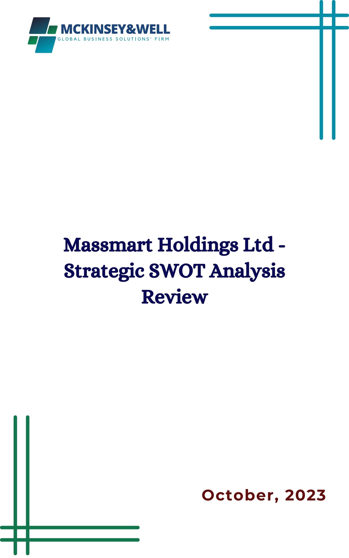 Massmart Holdings Ltd - Strategic SWOT Analysis Review