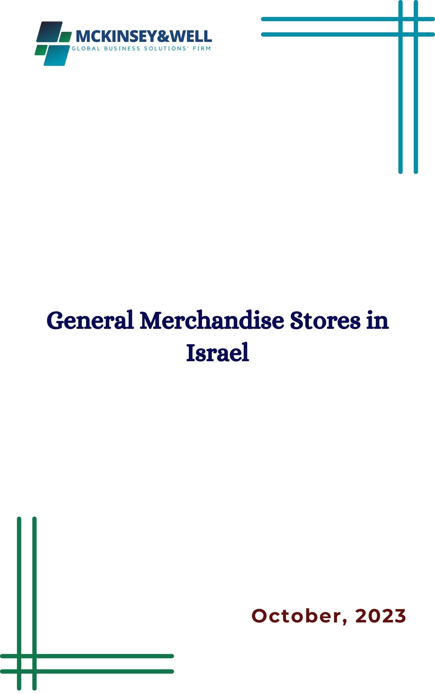 General Merchandise Stores in Israel