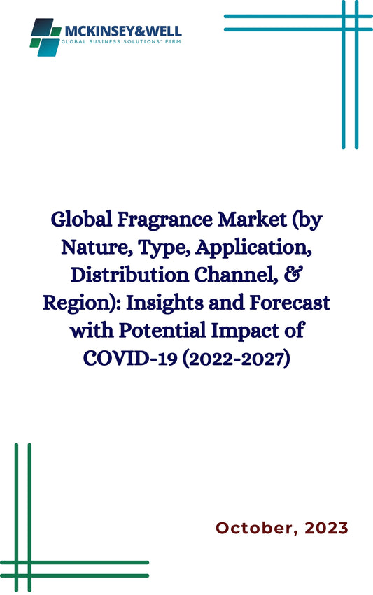 Global Fragrance Market (by Nature, Type, Application, Distribution Channel, & Region): Insights and Forecast with Potential Impact of COVID-19 (2022-2027)