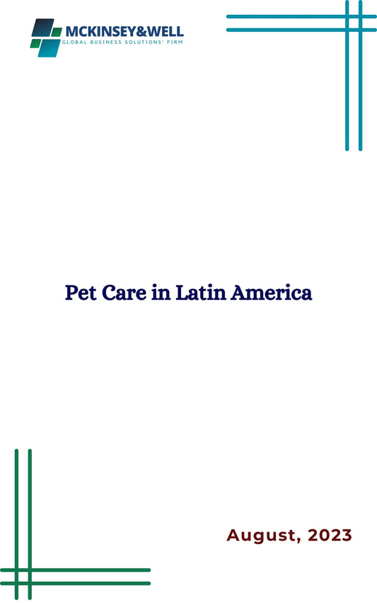 Pet Care in Latin America