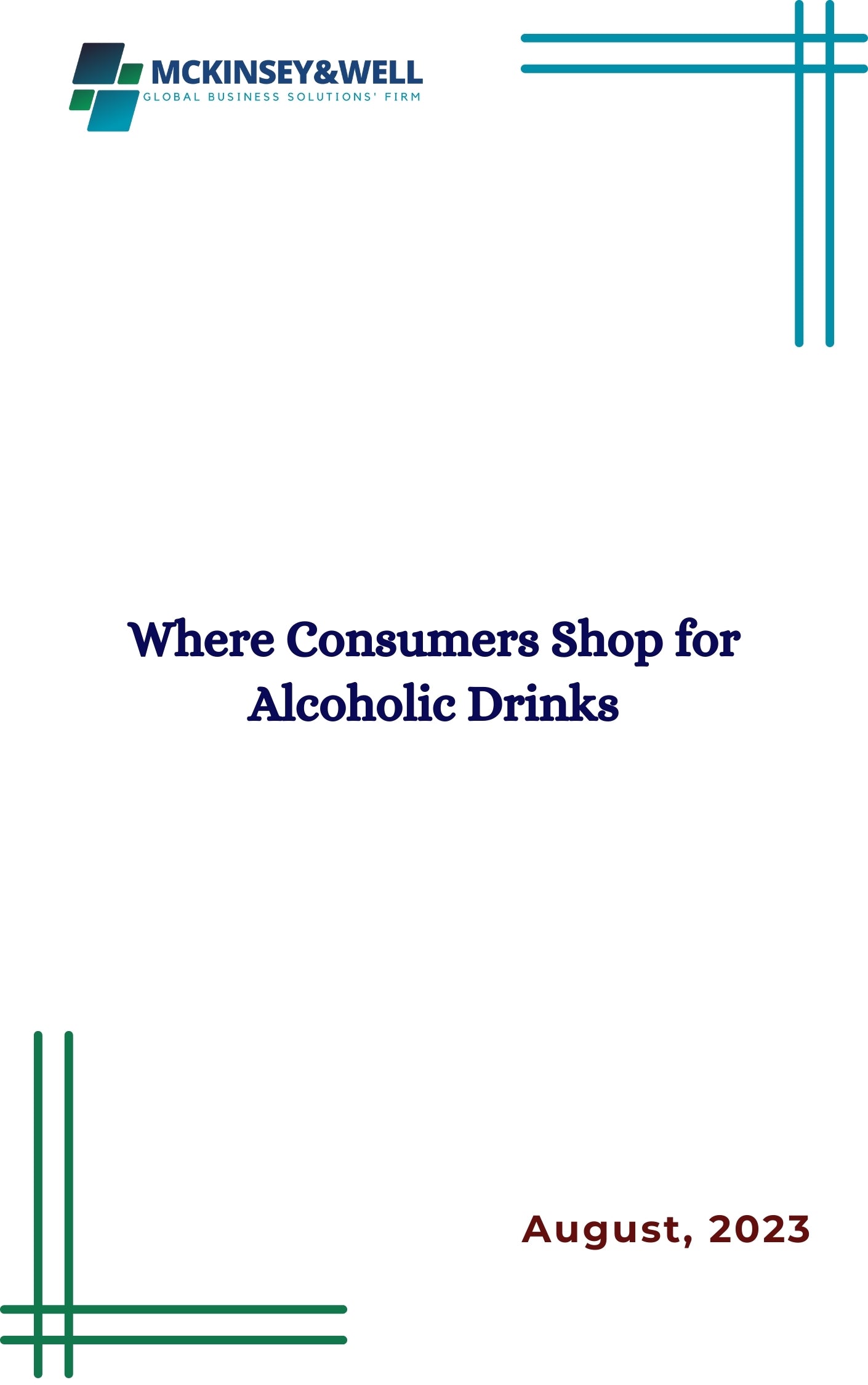 Where Consumers Shop for Alcoholic Drinks