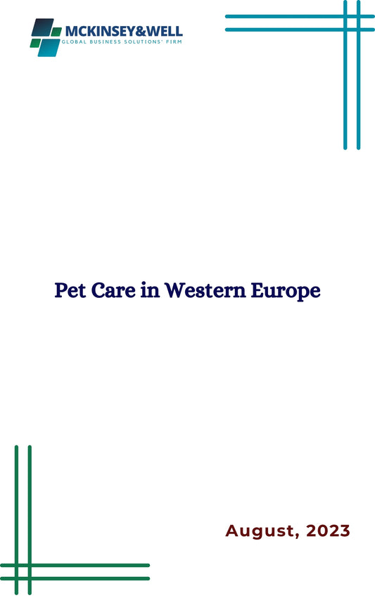 Pet Care in Western Europe