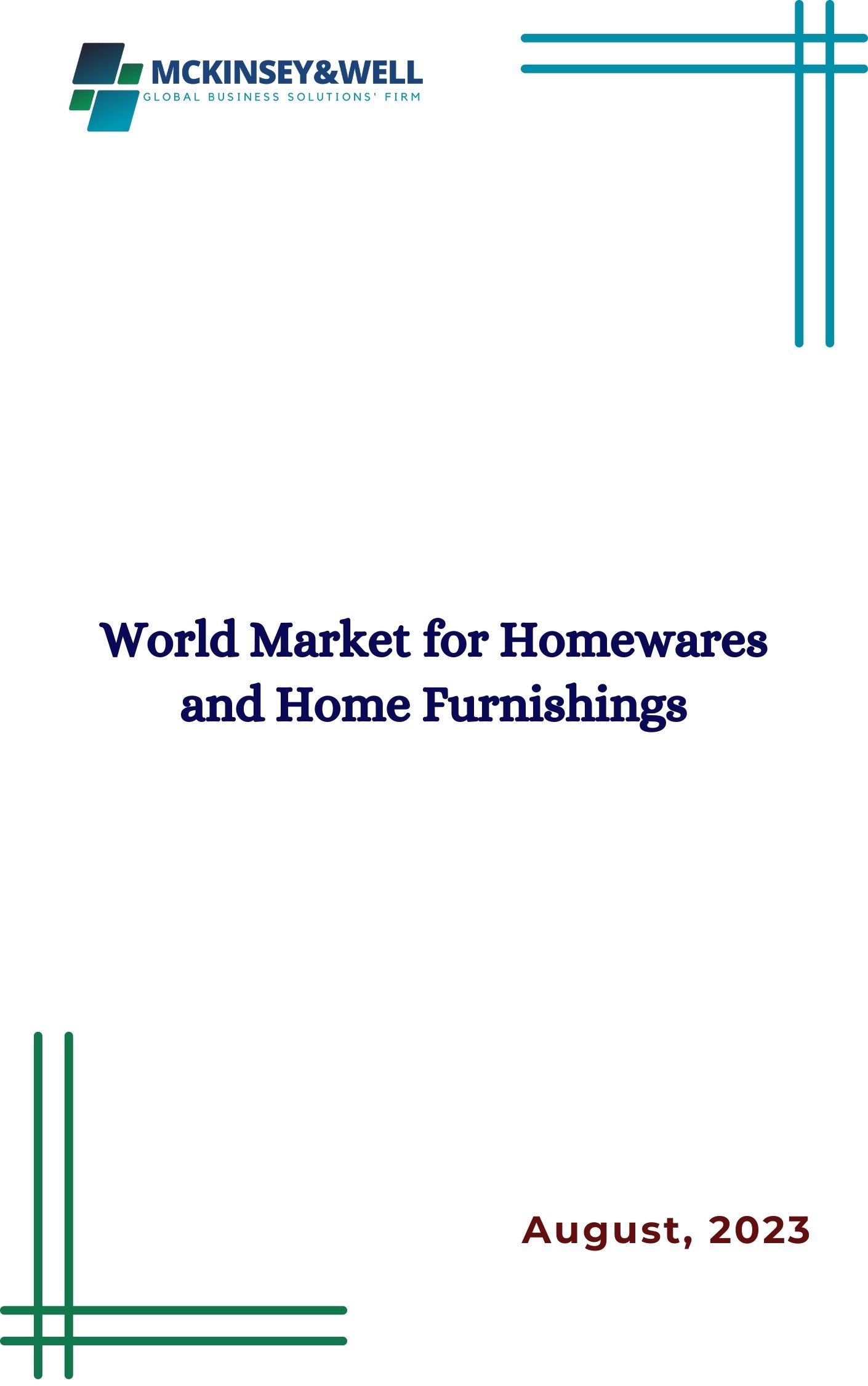 World Market for Homewares and Home Furnishings