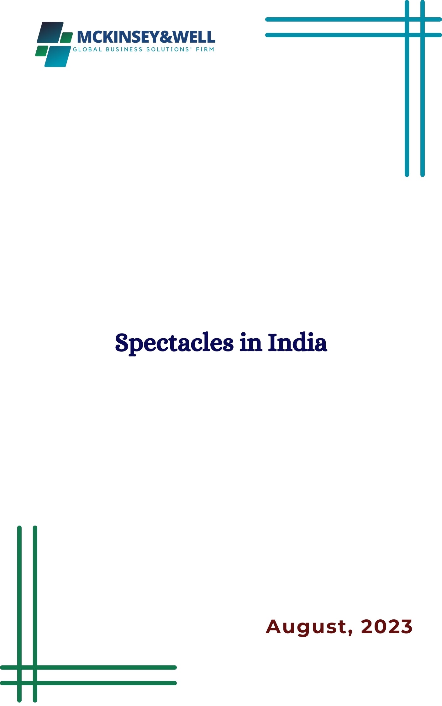 Spectacles in India