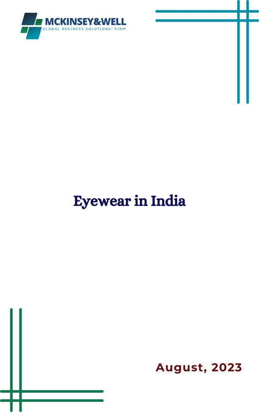 Eyewear in India