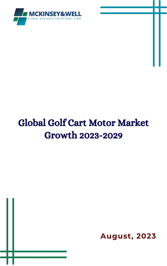 Global Golf Cart Motor Market Growth 2023-2029