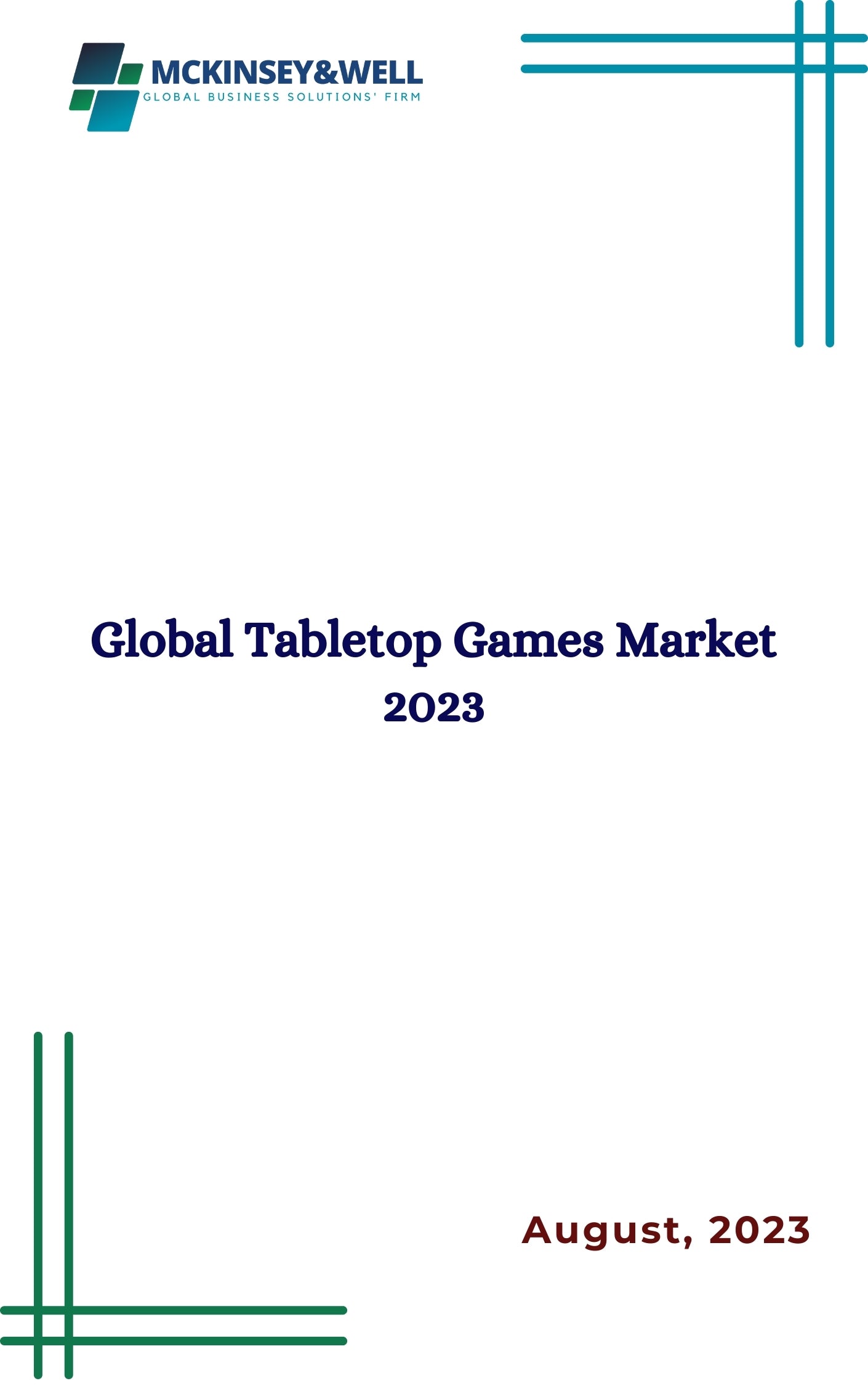 Global Tabletop Games Market 2023