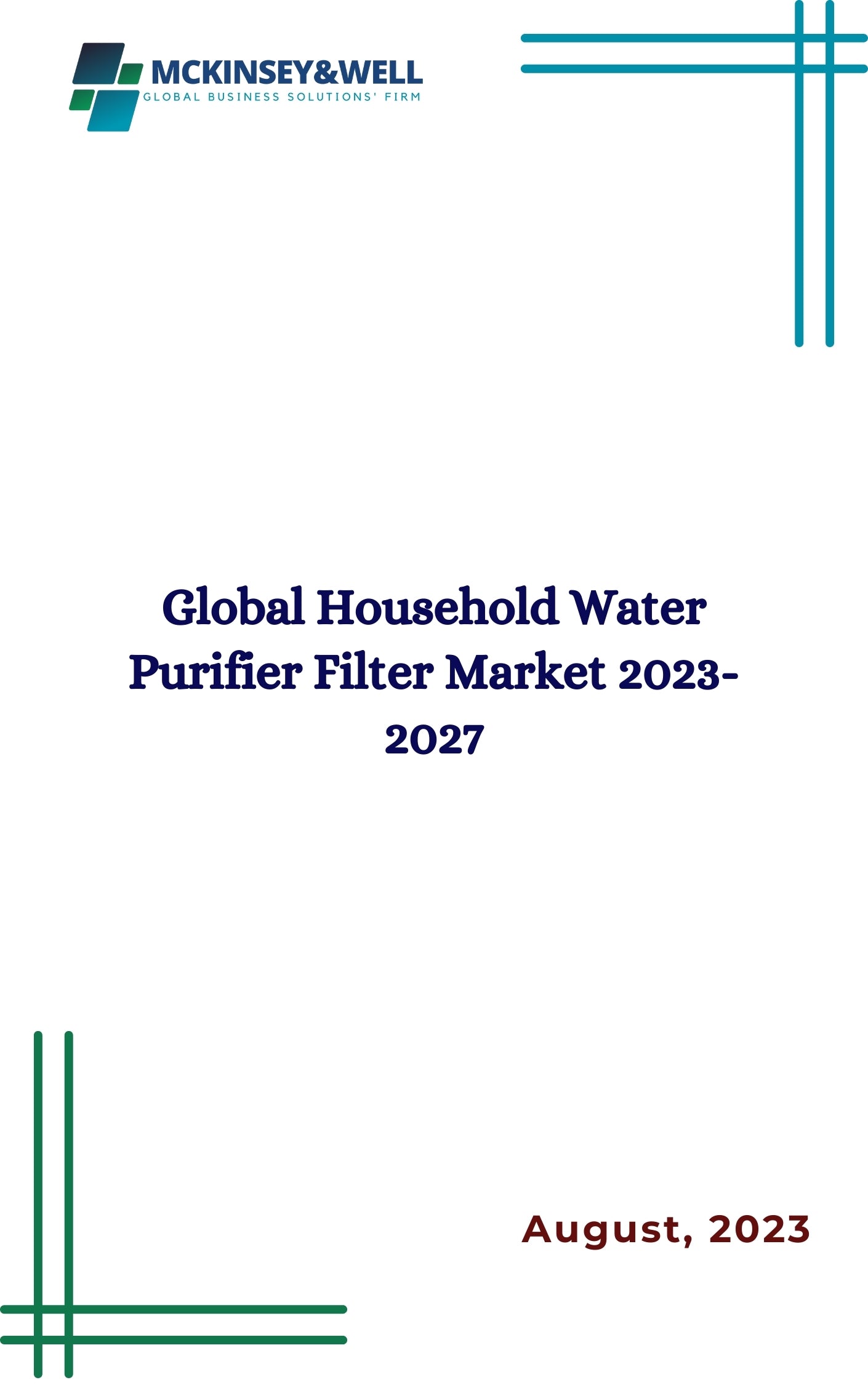 Global Household Water Purifier Filter Market 2023-2027