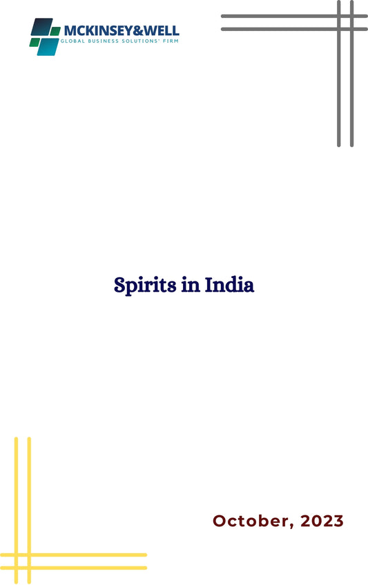 Spirits in India