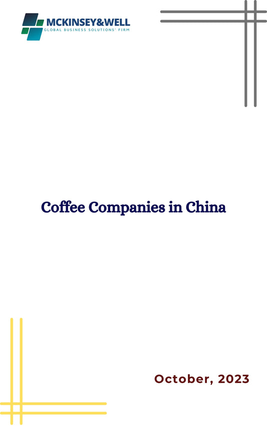 Coffee Companies in China