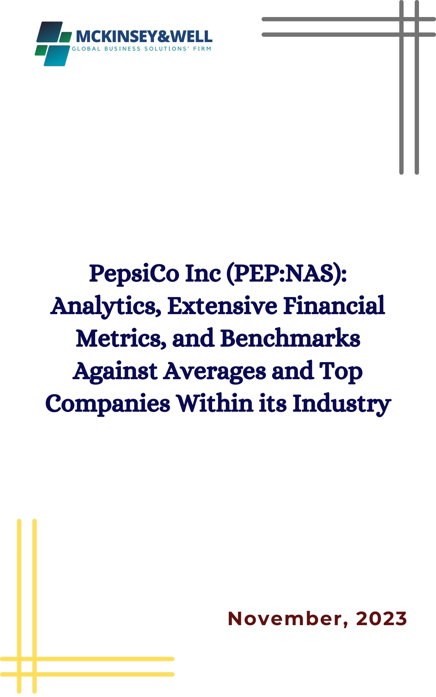 PepsiCo Inc (PEP:NAS): Analytics, Extensive Financial Metrics, and Benchmarks Against Averages and Top Companies Within its Industry