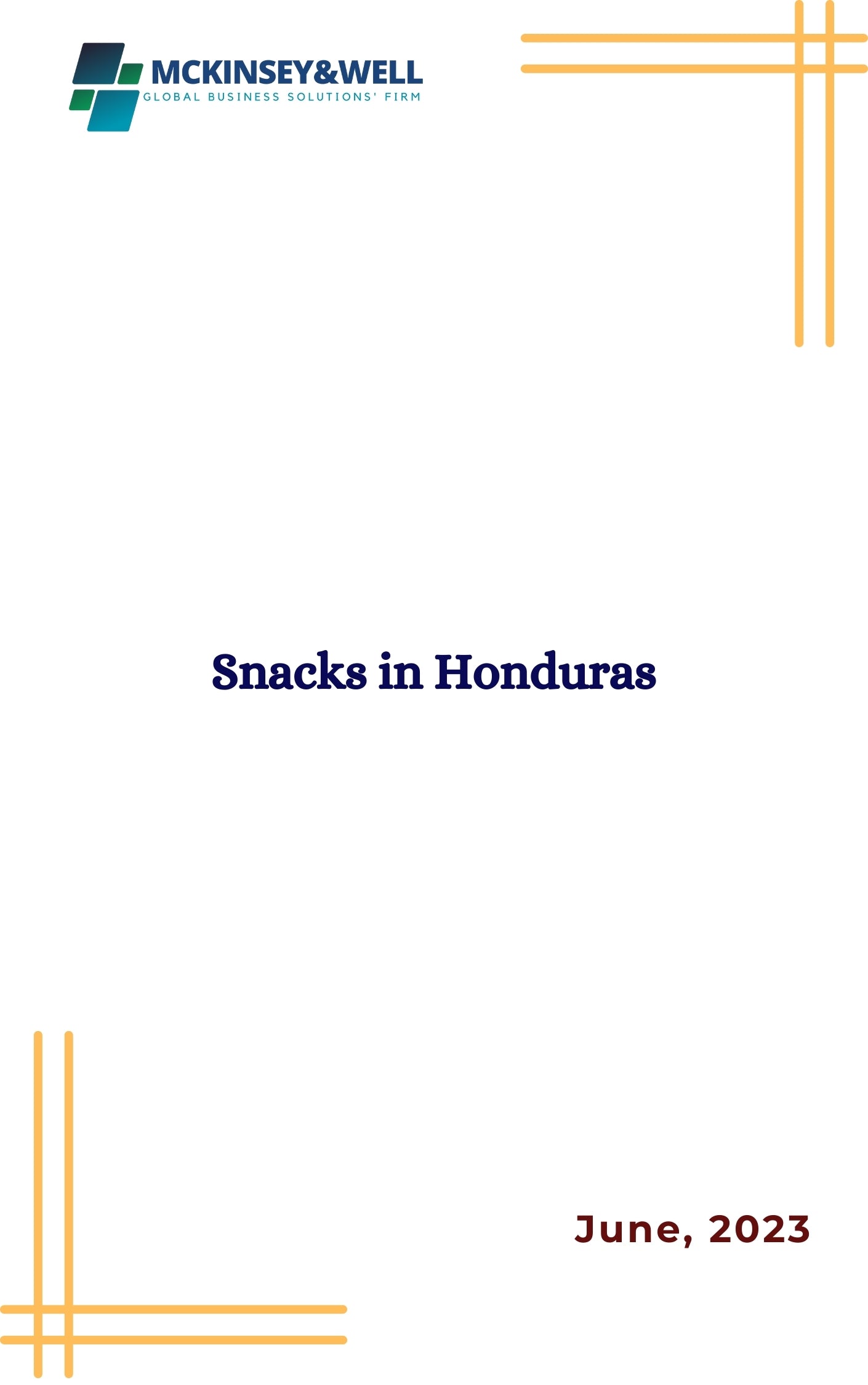 Snacks in Honduras