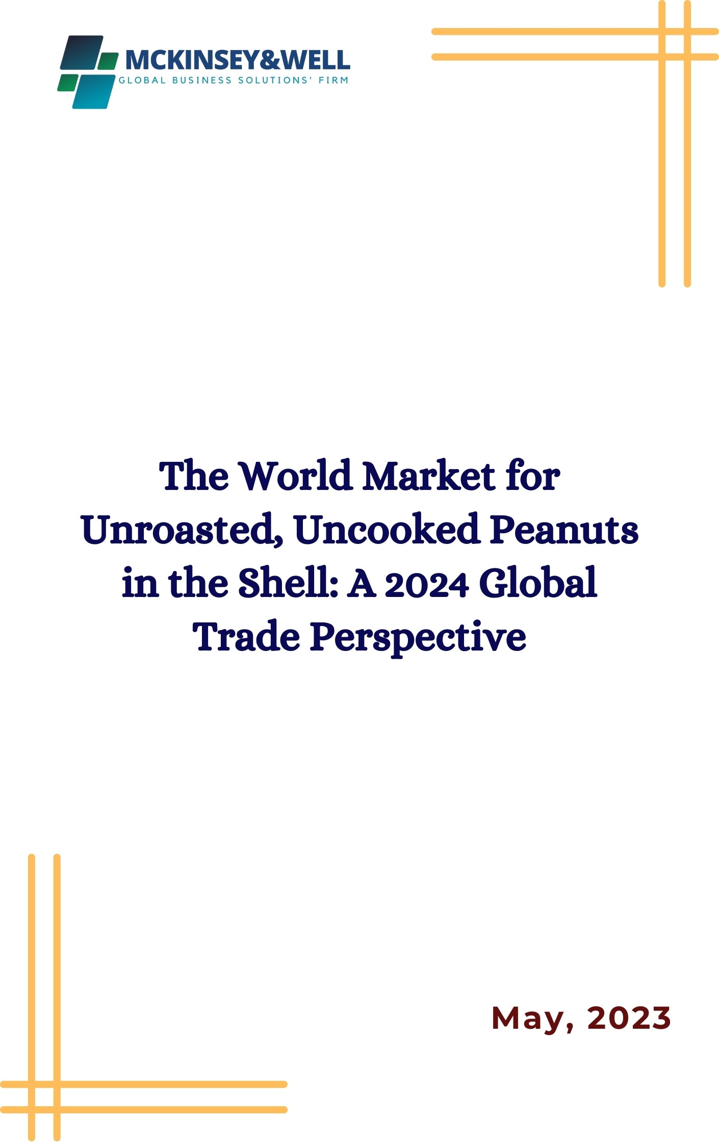 The World Market for Unroasted, Uncooked Peanuts in the Shell: A 2024 Global Trade Perspective