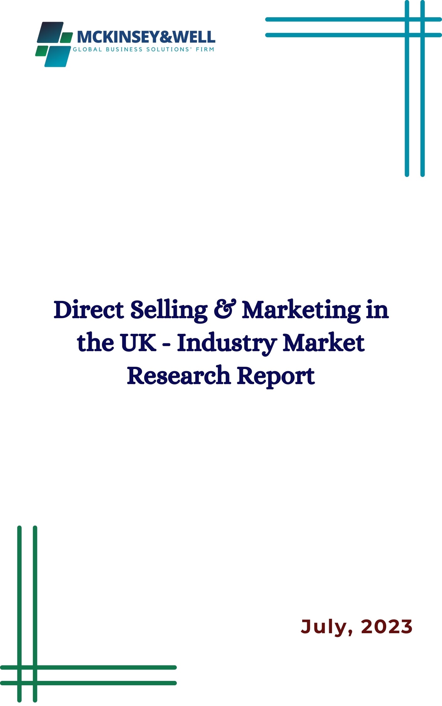 Direct Selling & Marketing in the UK - Industry Market Research Report