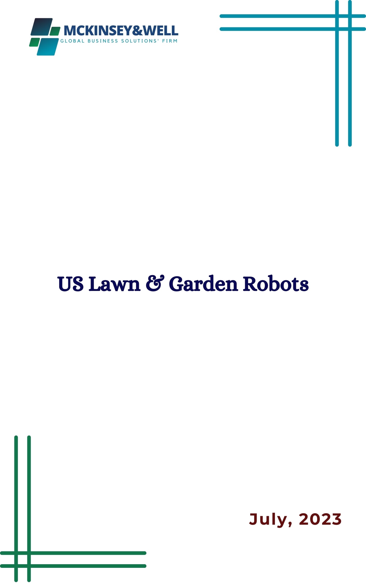 US Lawn & Garden Robots