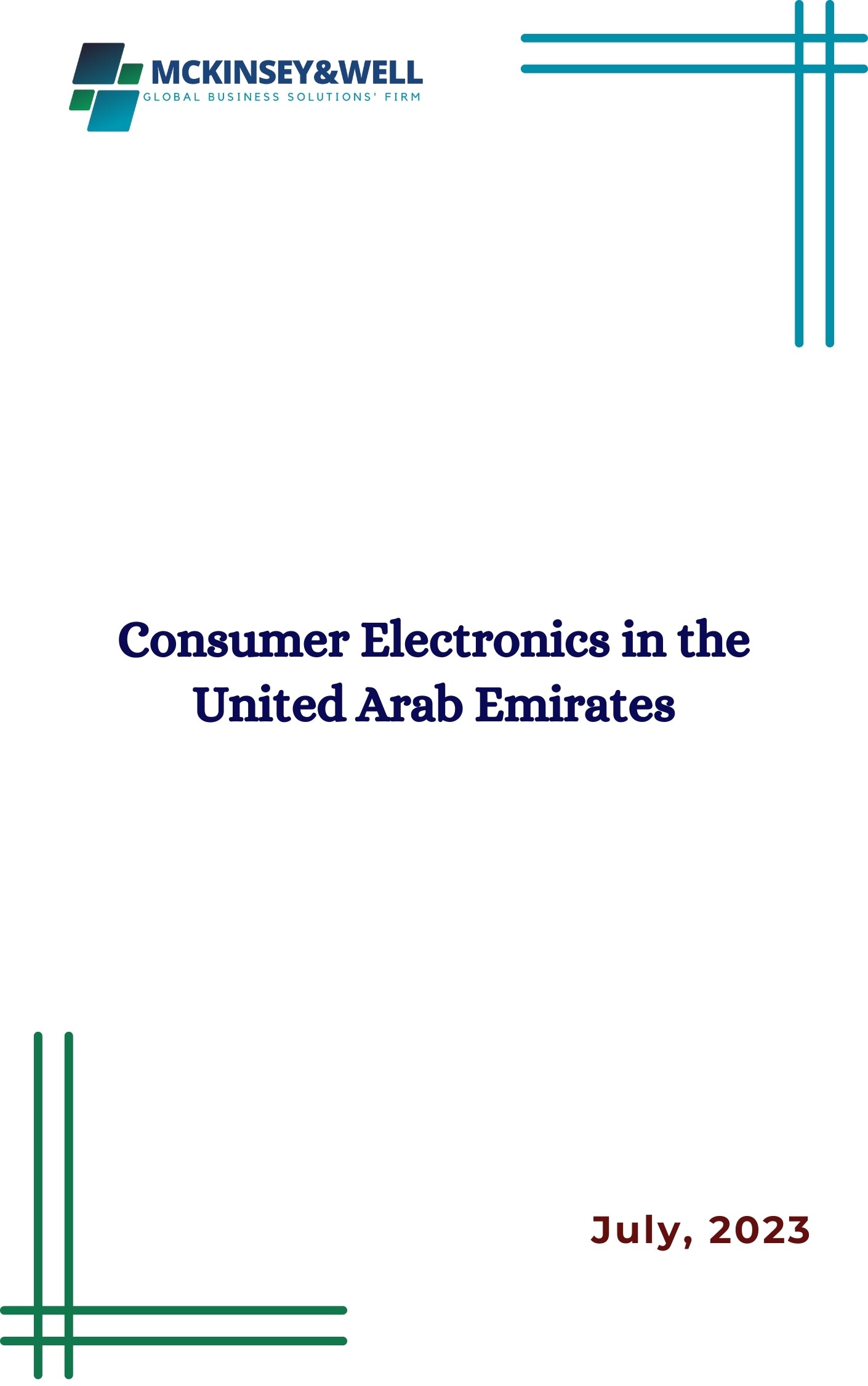 Consumer Electronics in the United Arab Emirates