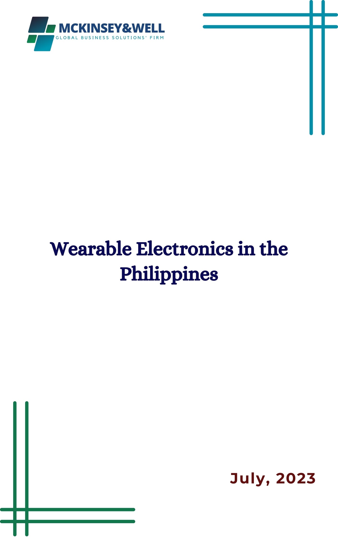 Wearable Electronics in the Philippines