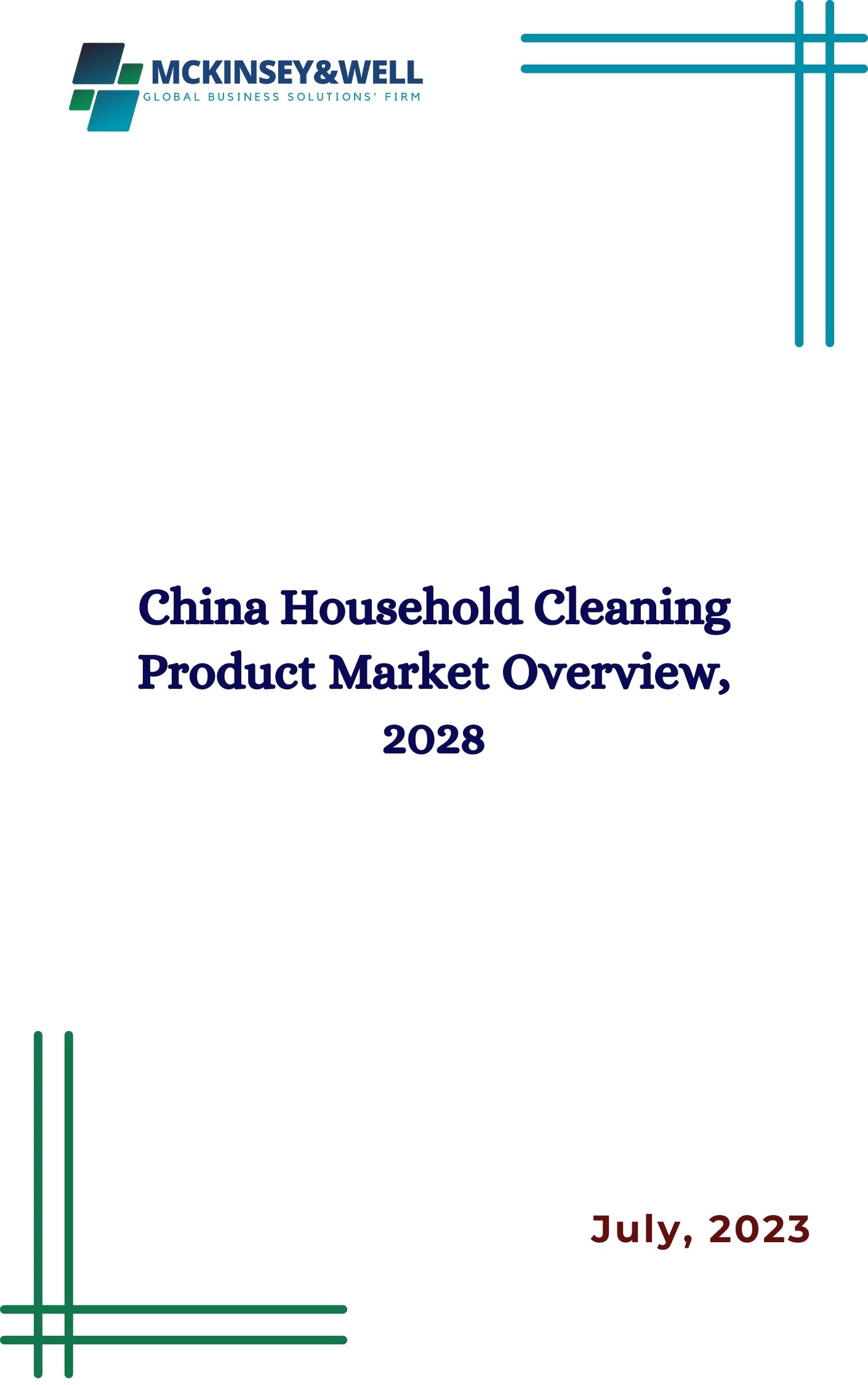 China Household Cleaning Product Market Overview, 2028