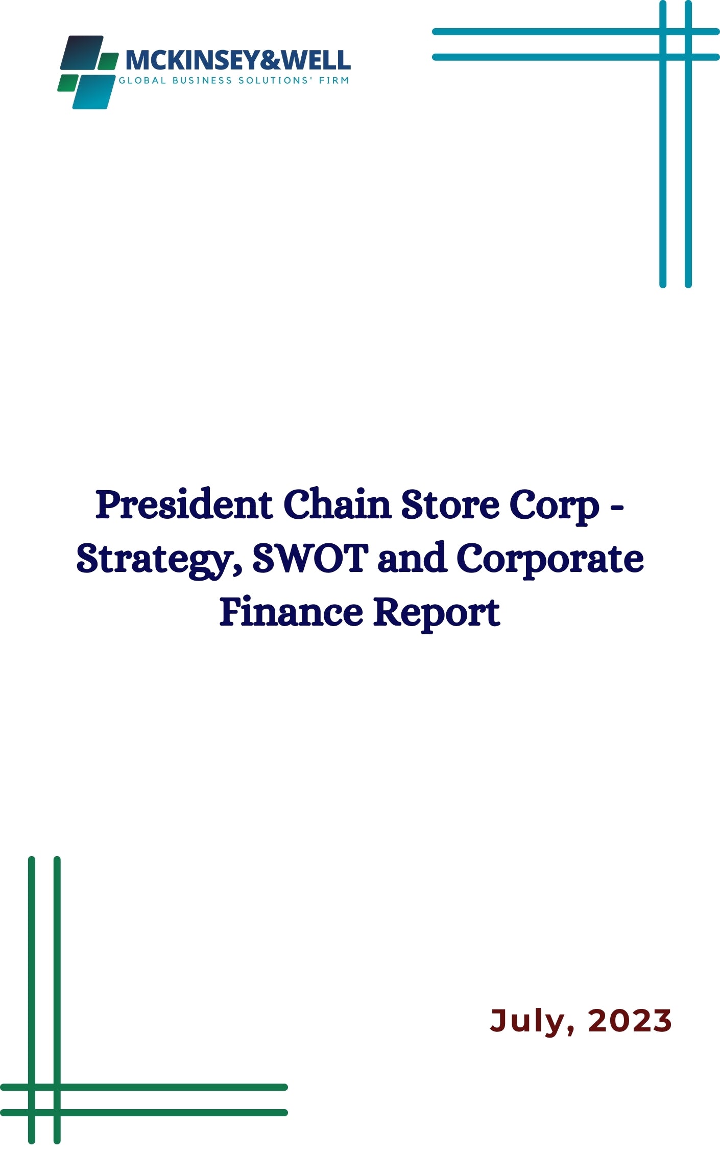 President Chain Store Corp - Strategy, SWOT and Corporate Finance Report