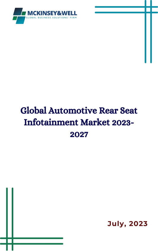 Global Automotive Rear Seat Infotainment Market 2023-2027